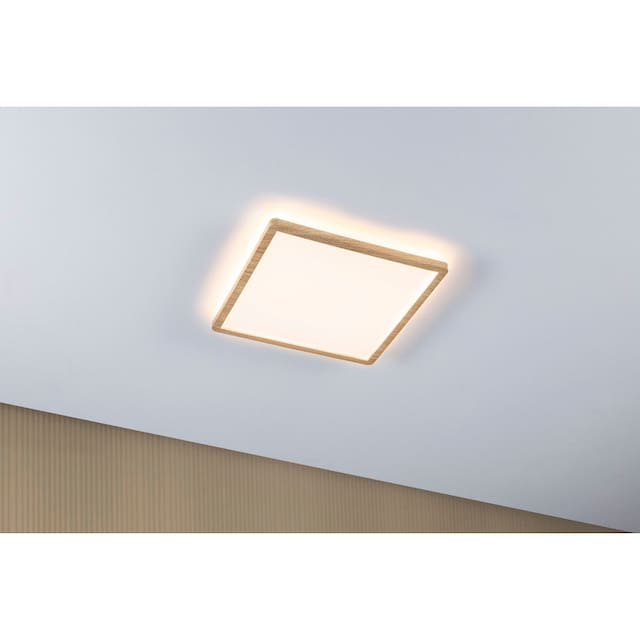 Paulmann LED Eiche Kunststoff 3000K 1 Panel 16W Shine »Atria auf flammig-flammig, IP44«, bestellen Hintergrundbeleuchtung Raten 293x293