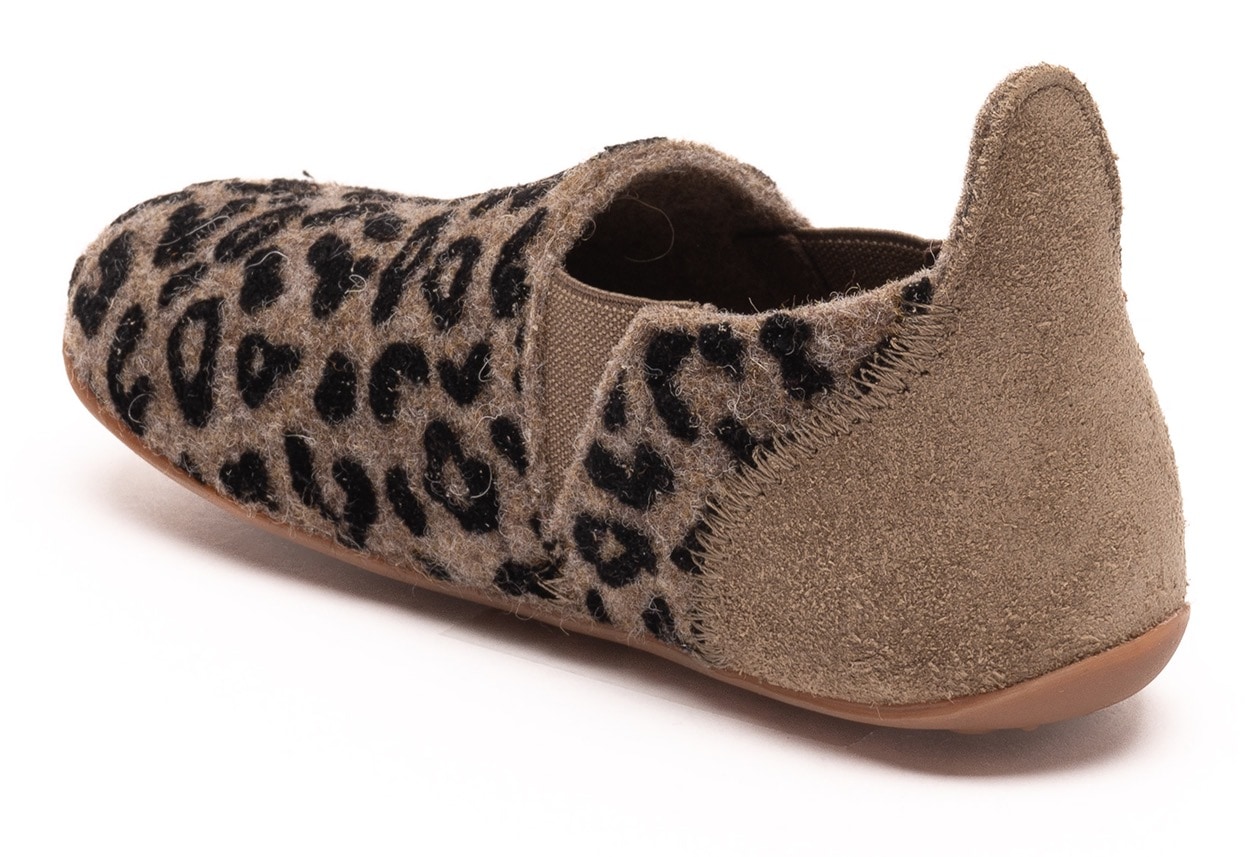 Bisgaard Hausschuh »sailor wool«  Kindergartenschuh mit Lammwolle, Größenschablone zum Download