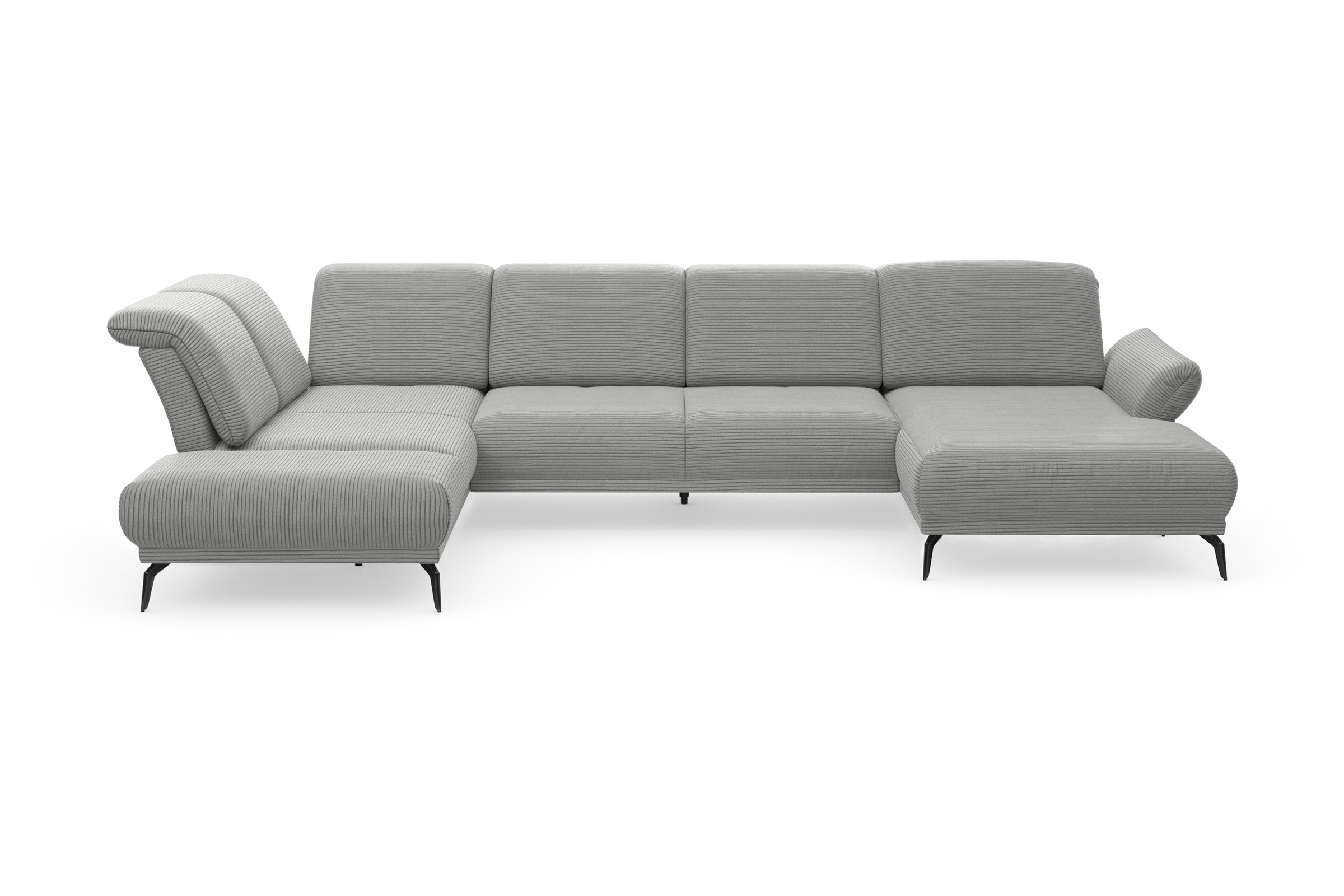 sit&more Wohnlandschaft »Coco U-Form« Sitztiefen-, Arm- und Kopfteilverstel günstig online kaufen