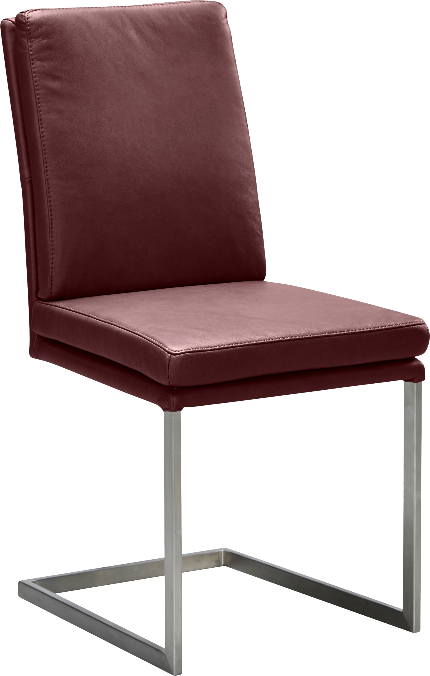 K+W Komfort & Wohnen Freischwinger, Leder CLOUD, stabiles Hochkantrohr, Unt günstig online kaufen