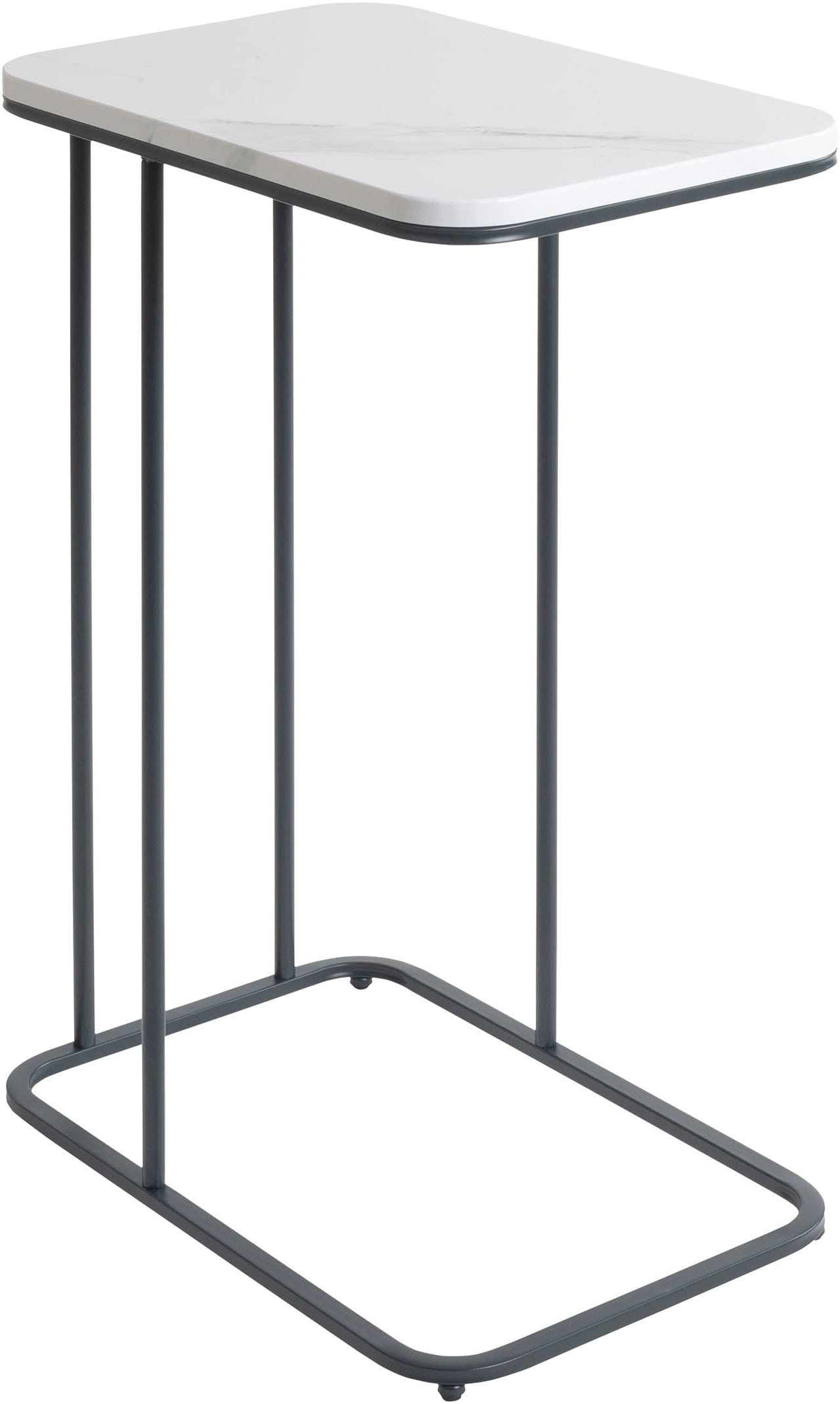 HAKU Beistelltisch »Sofatisch, Wohnzimmertisch« 1 Stk. tlg. rechteckig - aus Metall Anthrazit B/T/H 45/30/67 cm