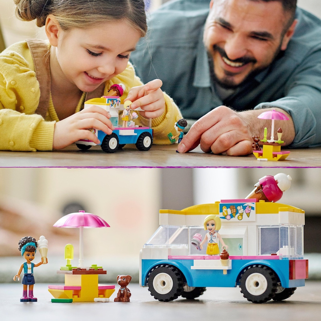 LEGO® Konstruktionsspielsteine »Eiswagen (41715), LEGO® Friends«, (84 St.), Made in Europe