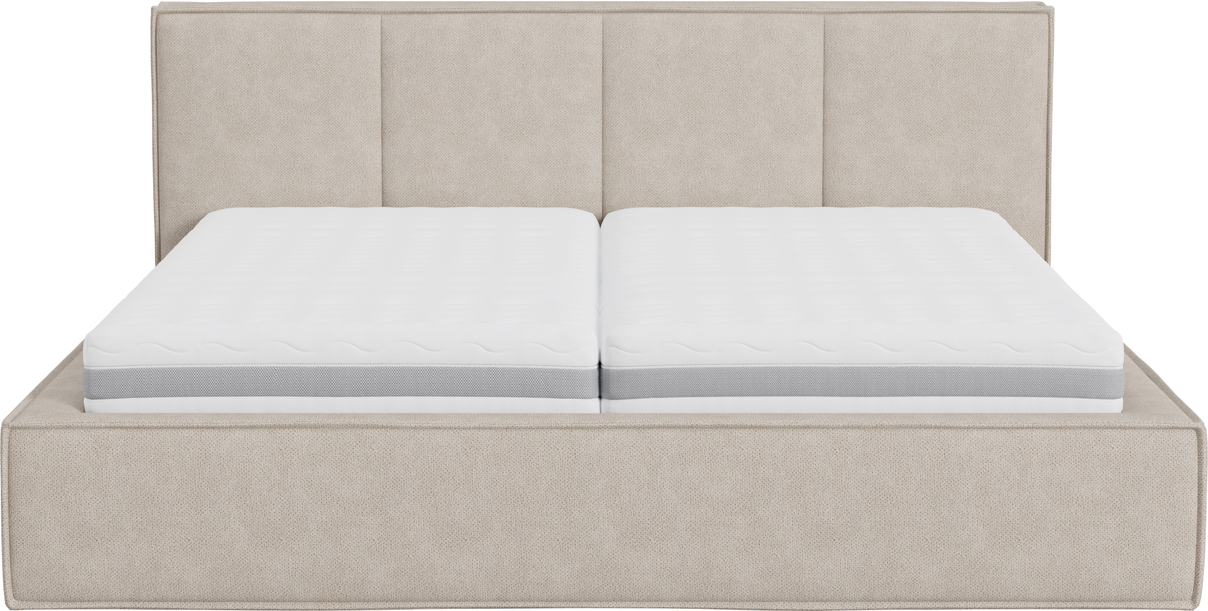 COTTA Polsterbett »MILANO II inkl. Bettkasten, erhältlich in den Breiten 160 & 180cm« ohne Matratze und Topper
