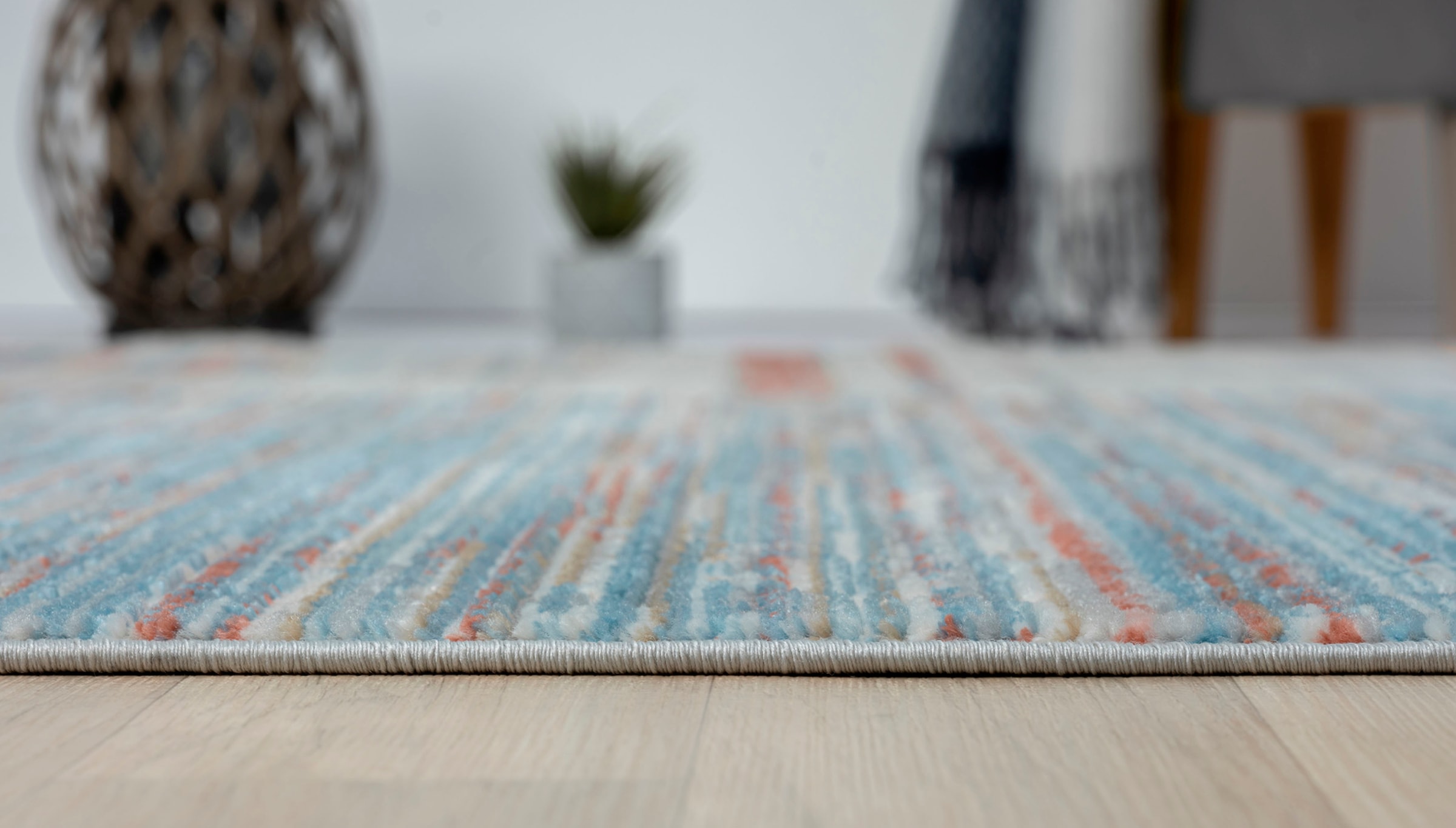 Myflair Möbel & Accessoires Teppich »My Colors« rechteckig 8 mm Höhe Kurzflor, Retro-Design, besonders weich durch Microfaser