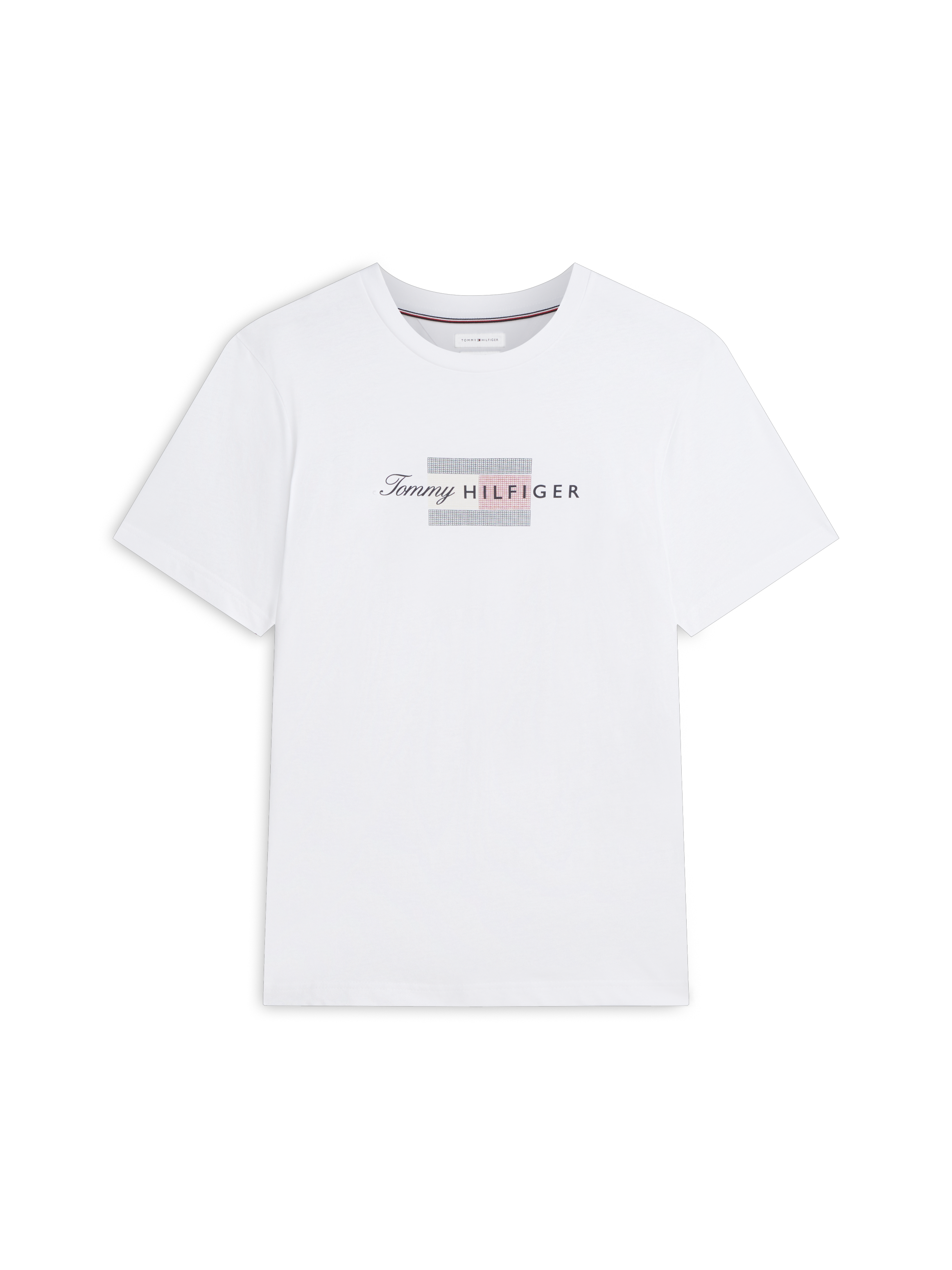Tommy Hilfiger Big & Tall T-Shirt aus Jersey mit Flag-Grafik, Große Größen