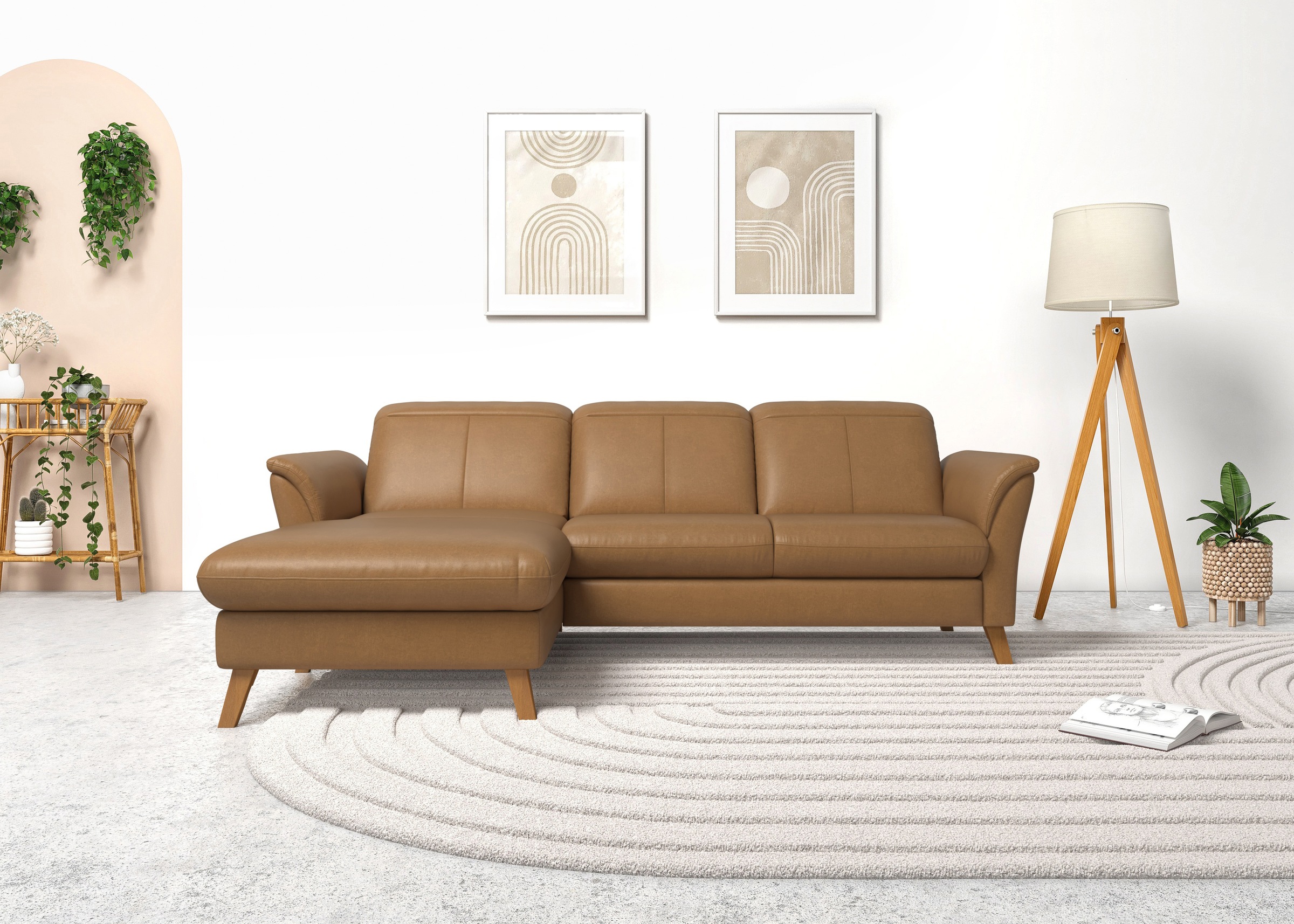 sit&more Ecksofa »Romero L-Form« wahlweise mit oder ohne Relax-Funktion, Be günstig online kaufen