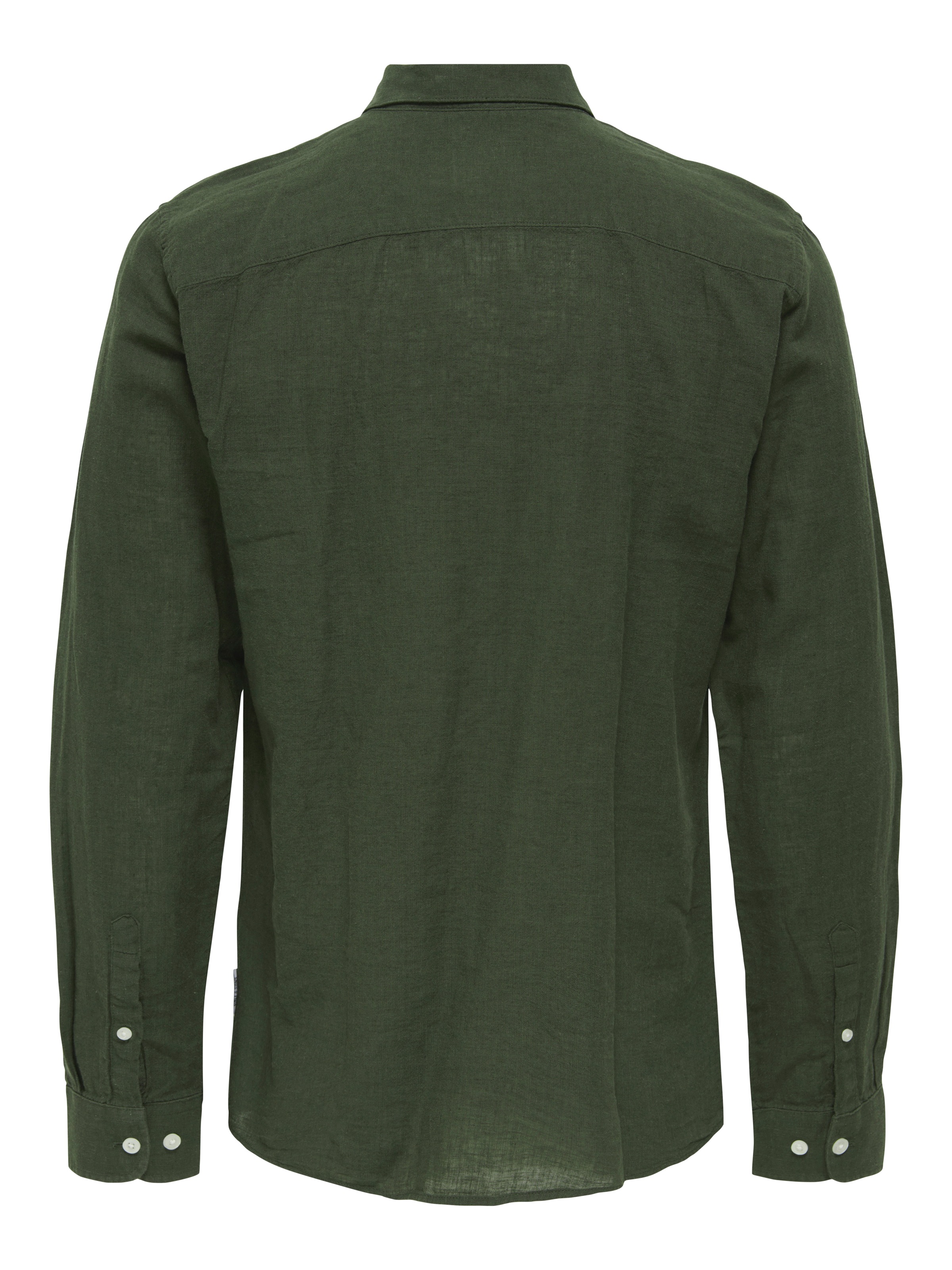 ONLY & SONS Langarmhemd »ONSCAIDEN LS SOLID LINEN SHIRT NOOS«