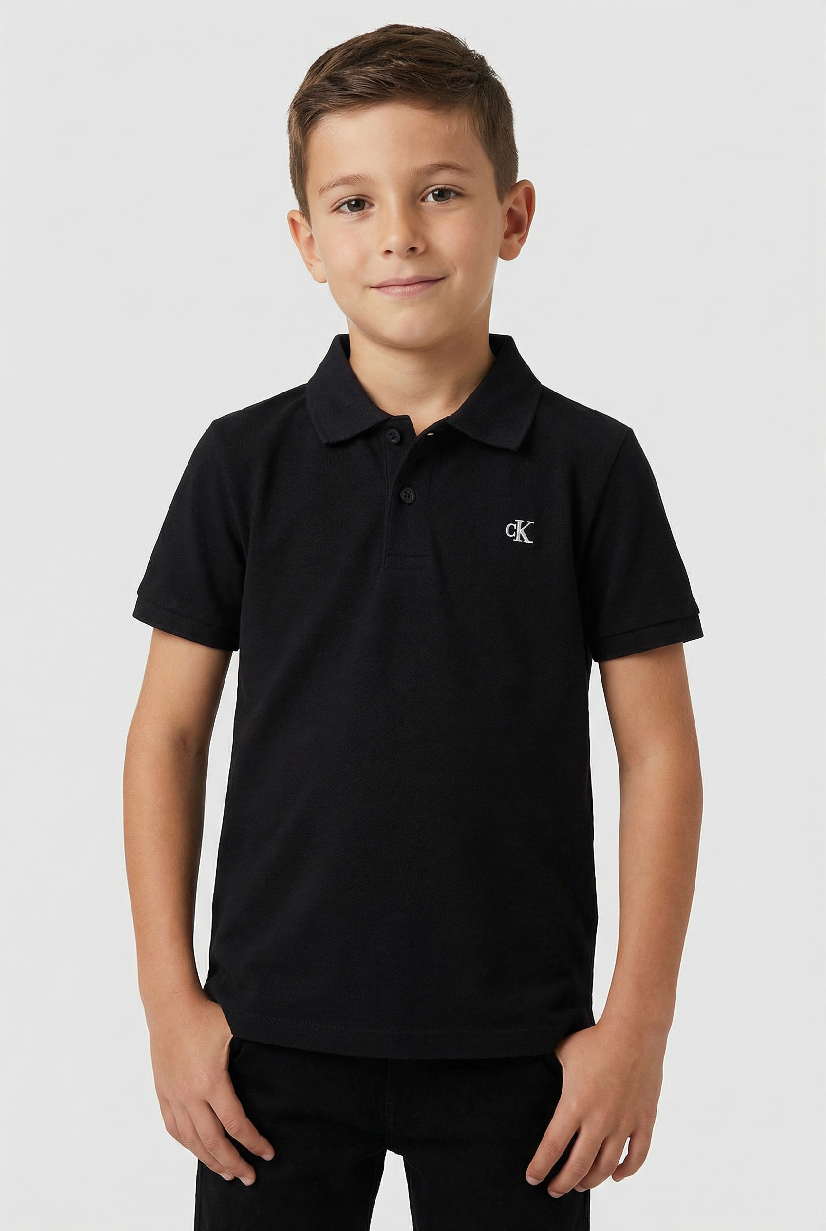 Calvin Klein Jeans Poloshirt »SOLID POLO« Regular fit für Kinder mit Polokragen