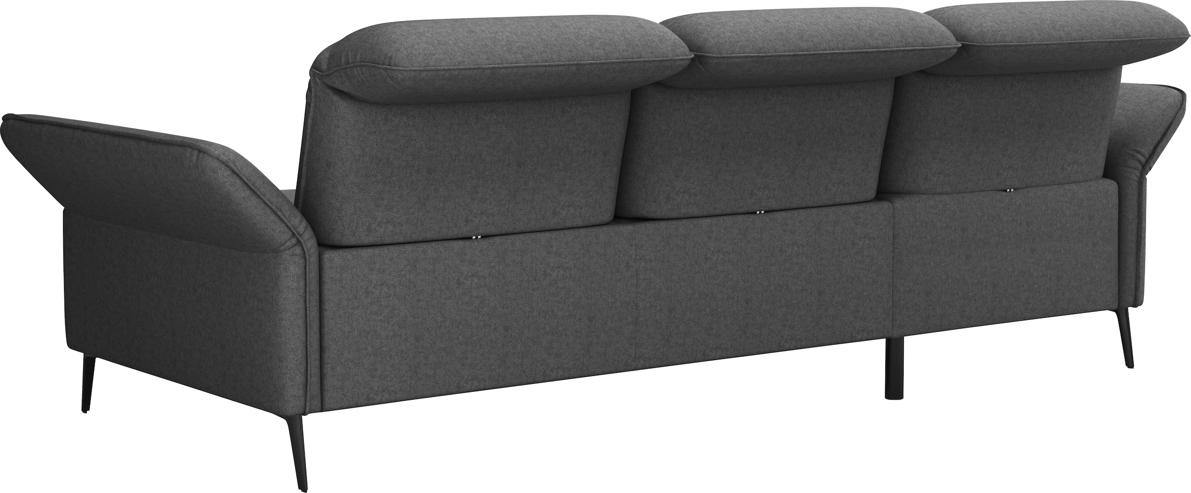 sit&more Ecksofa »Emely«, mit Sitztiefenverstellung optional mit Bettfunktion und Bettkasten