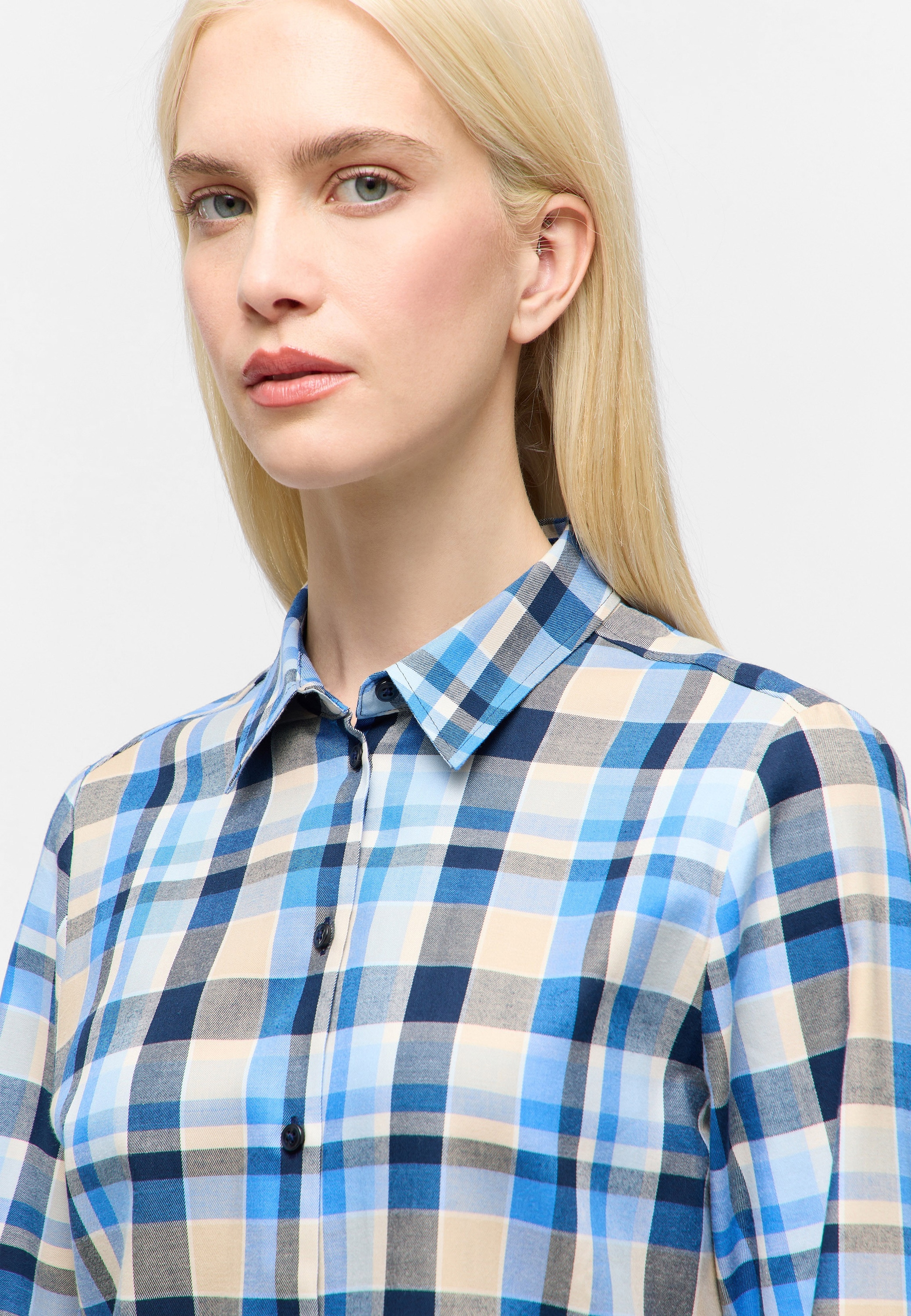 Eterna Hemdbluse »REGULAR FIT« EASY IRON (bügelleicht)