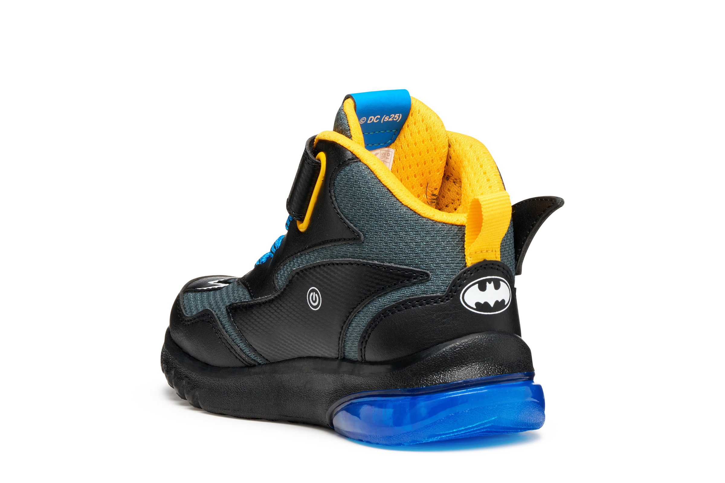 Geox Sneaker »J CIBERDRON BOY Blinkschuh«, Schnürboots, Blinkschuh mit cooler Blinkfunktion