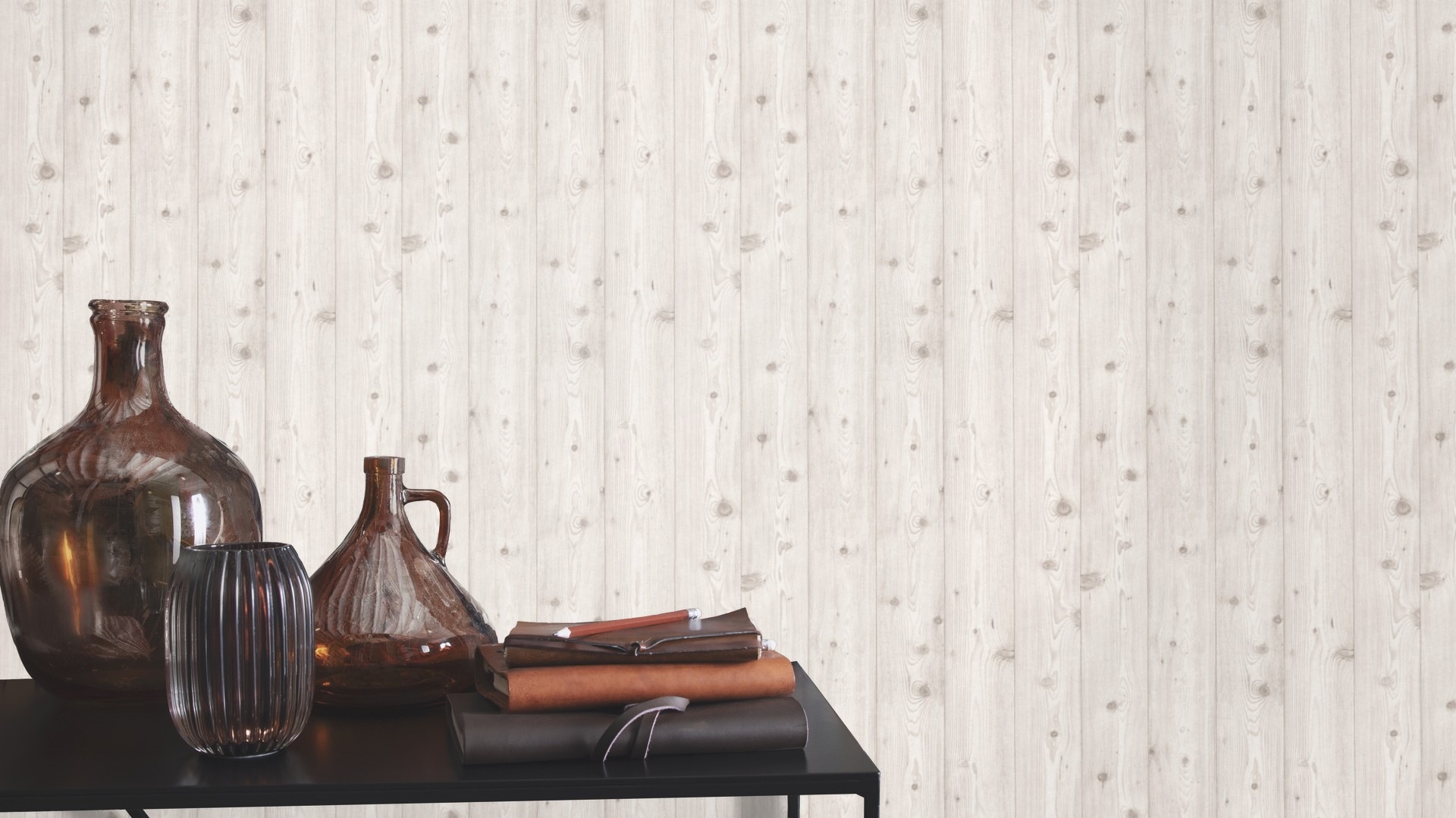 s.Oliver Papiertapete »mit Holzoptik«, Holz, Holz
