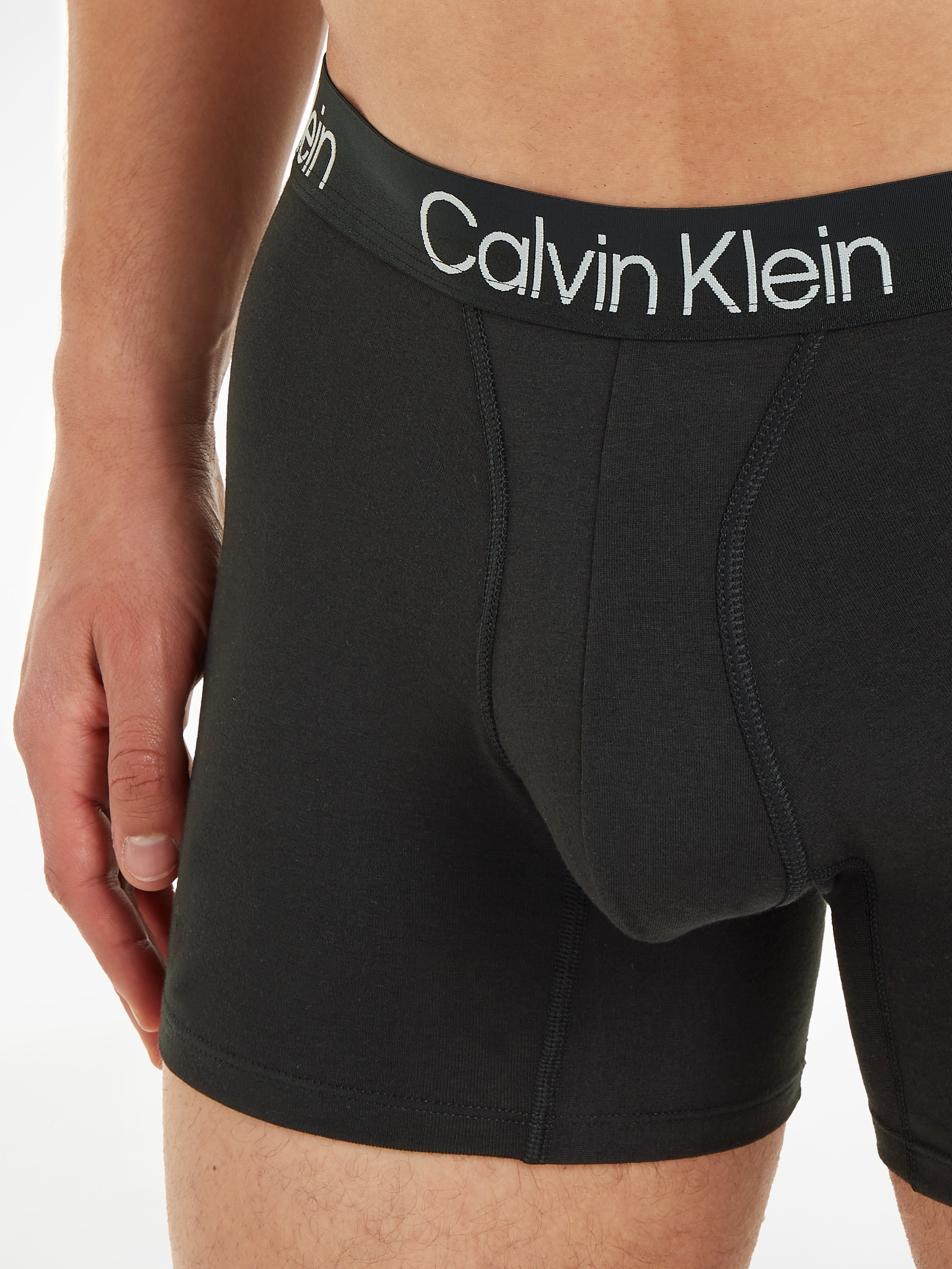 Calvin Klein Underwear Boxer, (Packung, 3 St.), mit längerem Bein