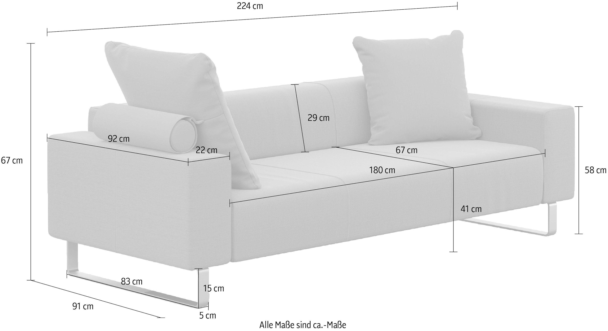machalke® 2,5-Sitzer »groove«
