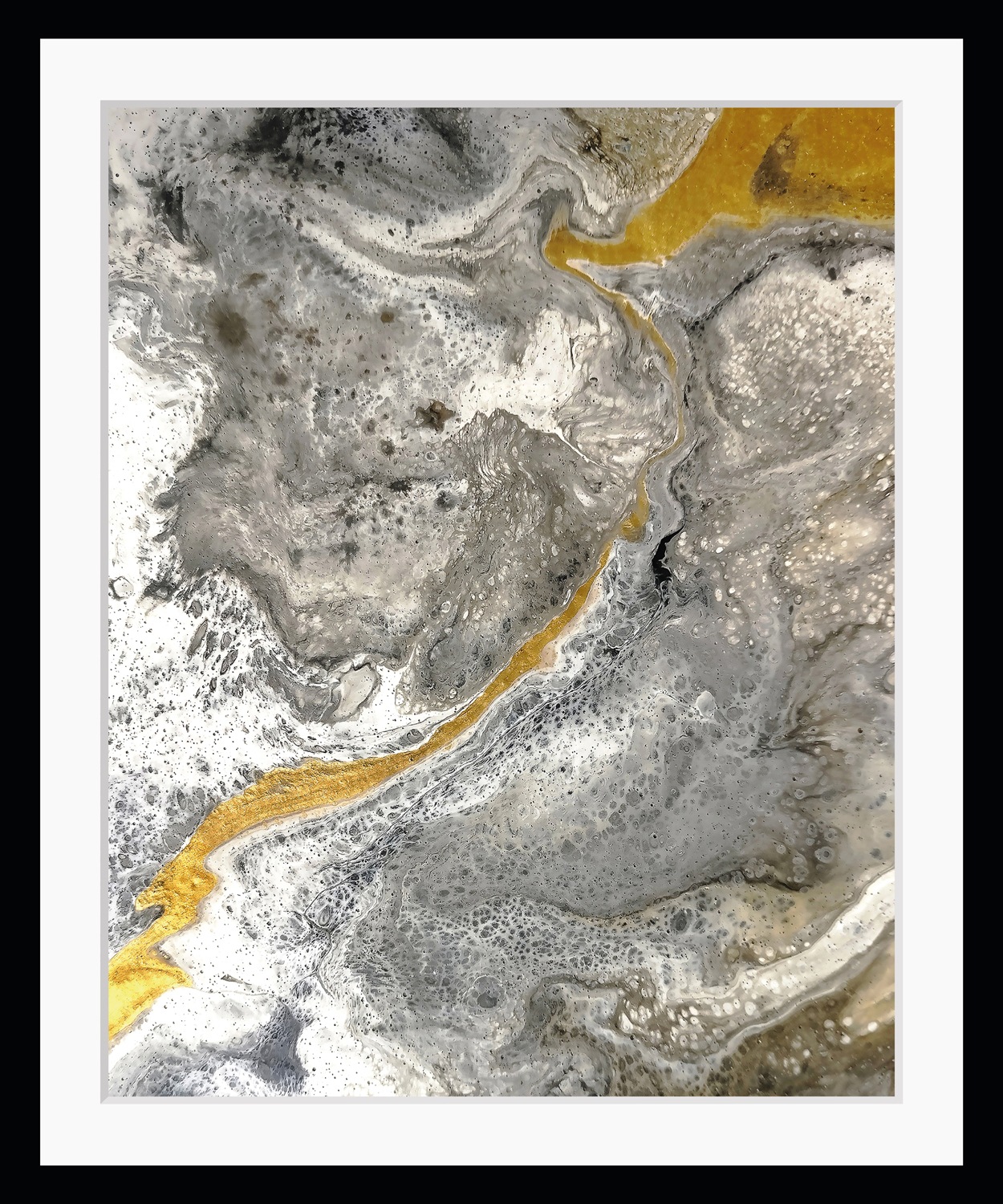 queence Bild »Alison«, Abstrakt-Stein-Spa-Spirituelle Bilder-Marmor, HD Pre günstig online kaufen