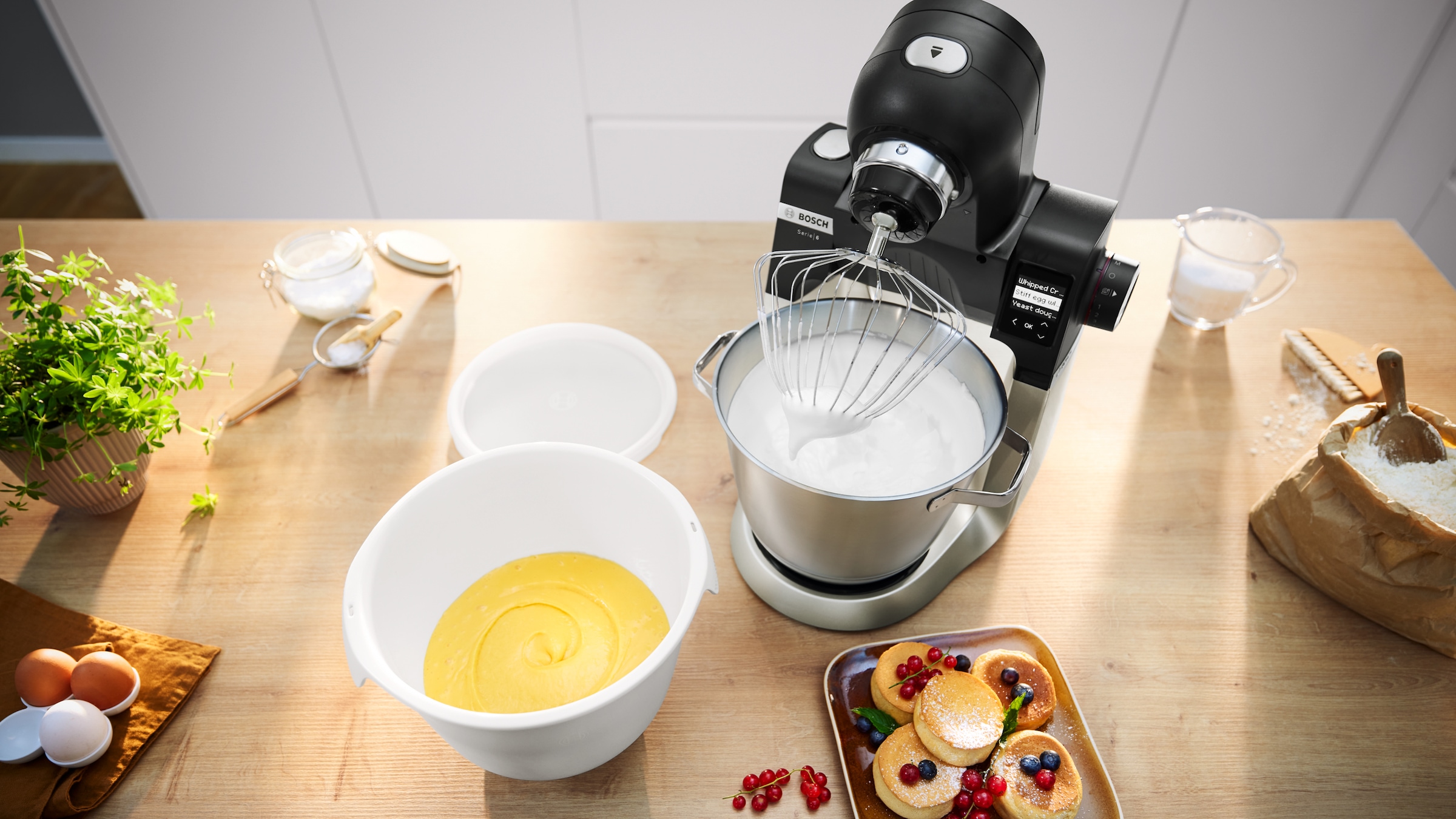 BOSCH Küchenmaschinenschüssel »MUZS6KR«, für bis zu 3,5 kg Rührteig, spülmaschinenfest, BPA-frei