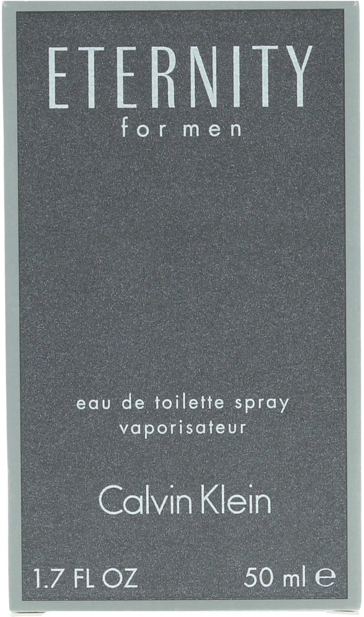 Calvin Klein Eau de Toilette »Eternity for men«, mit langanhaltender Formel