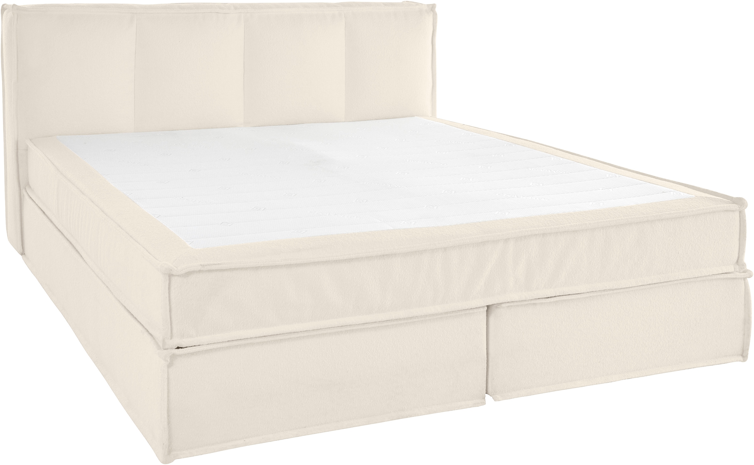 LeGer Home by Lena Gercke Boxspringbett »Addyson«, (Härtegrade H2, H3 und H4 wählbar), Boxspringbett inkl. Topper, 2 Matratzen