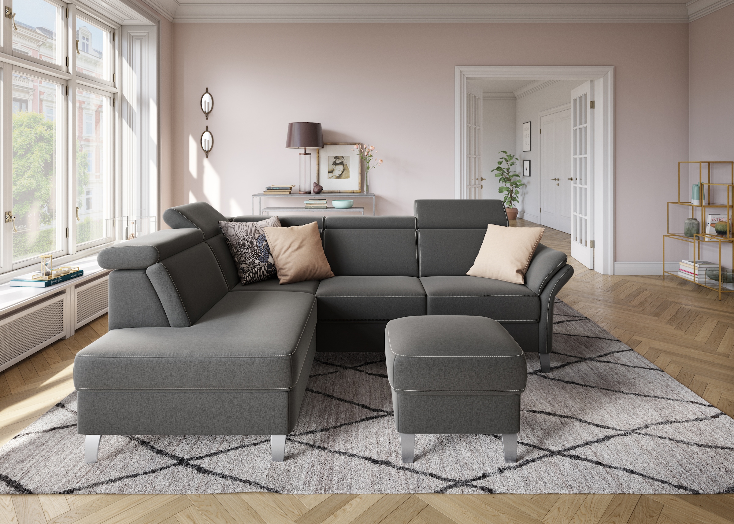 sit&more Hocker »Vincenzo«