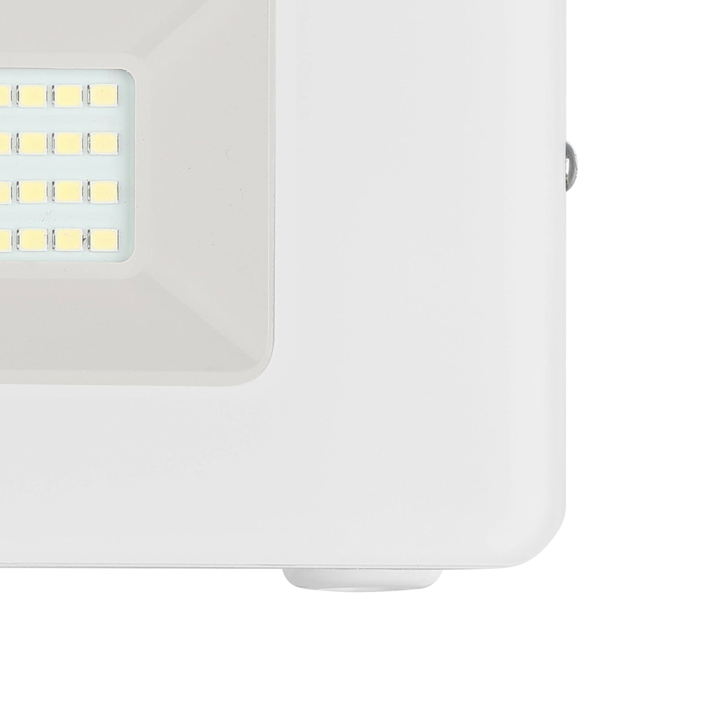 EGLO Wandleuchte »Faedo 3, Außen-Strahler, Außenleuchte, Wandstrahler, IP65, Lampe« LED-Modul 1 Stk. Kaltweiß Wand-/Deckenleuchte - L13 x H9,5 x AL3 cm - weiß - 21W inkl.