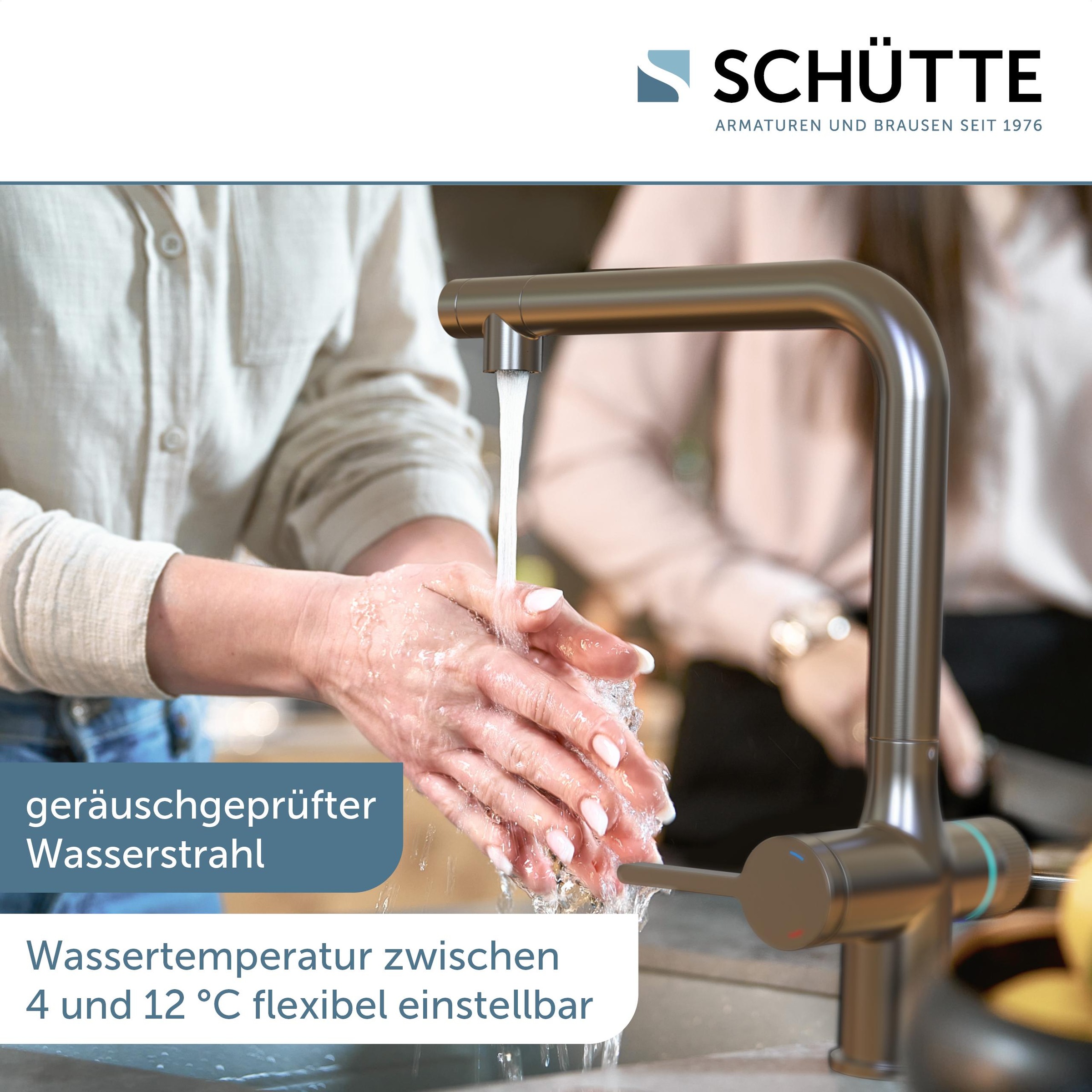 Schütte Spültischarmatur »»AQUASTAR PREMIUM« Sprudelwasser-Spültischarmatur«