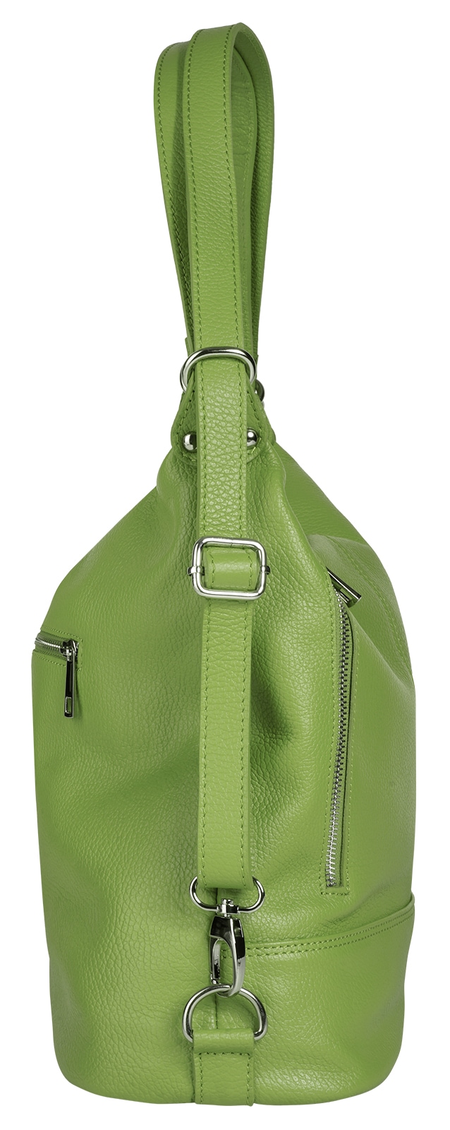 Samantha Look Cityrucksack, echt Leder, Made in Italy