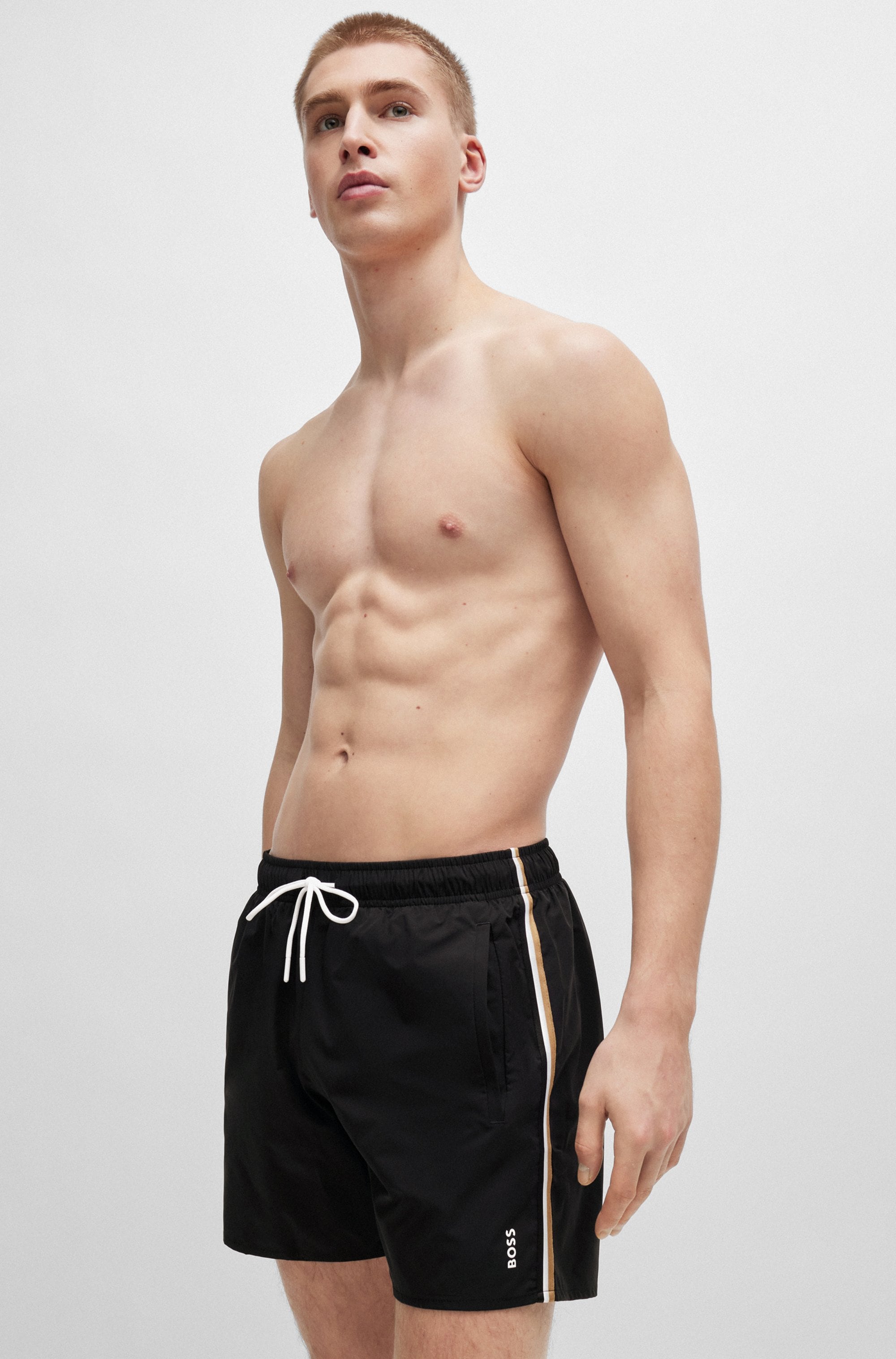 BOSS Badeshorts »Iconic«, mit Gesäßtasche