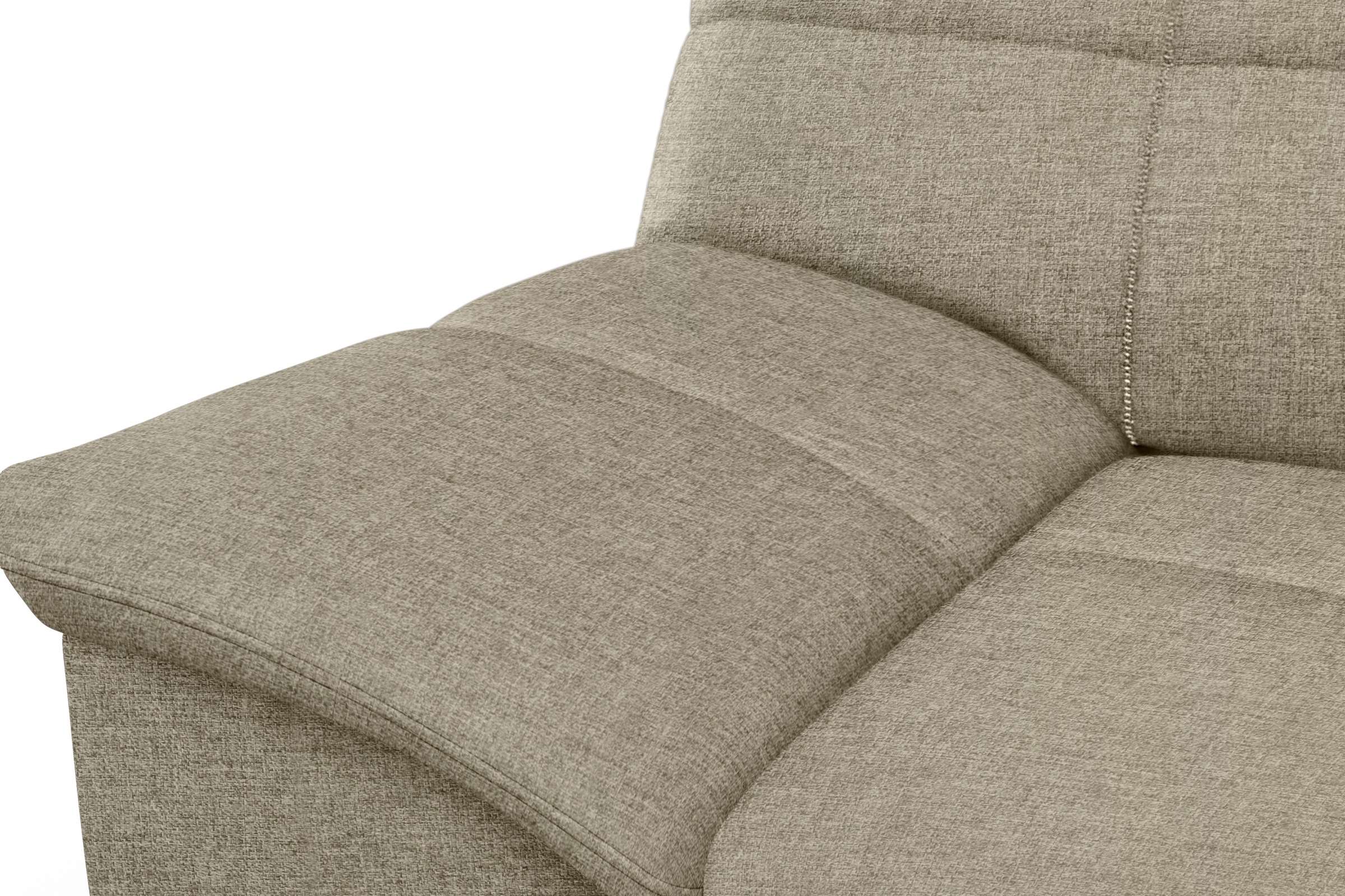 DOMO collection 3-Sitzer »Splash, moderne Steppung im Sitz und Rücken, komfortabel,«, flache Armlehnen zum Entspannen