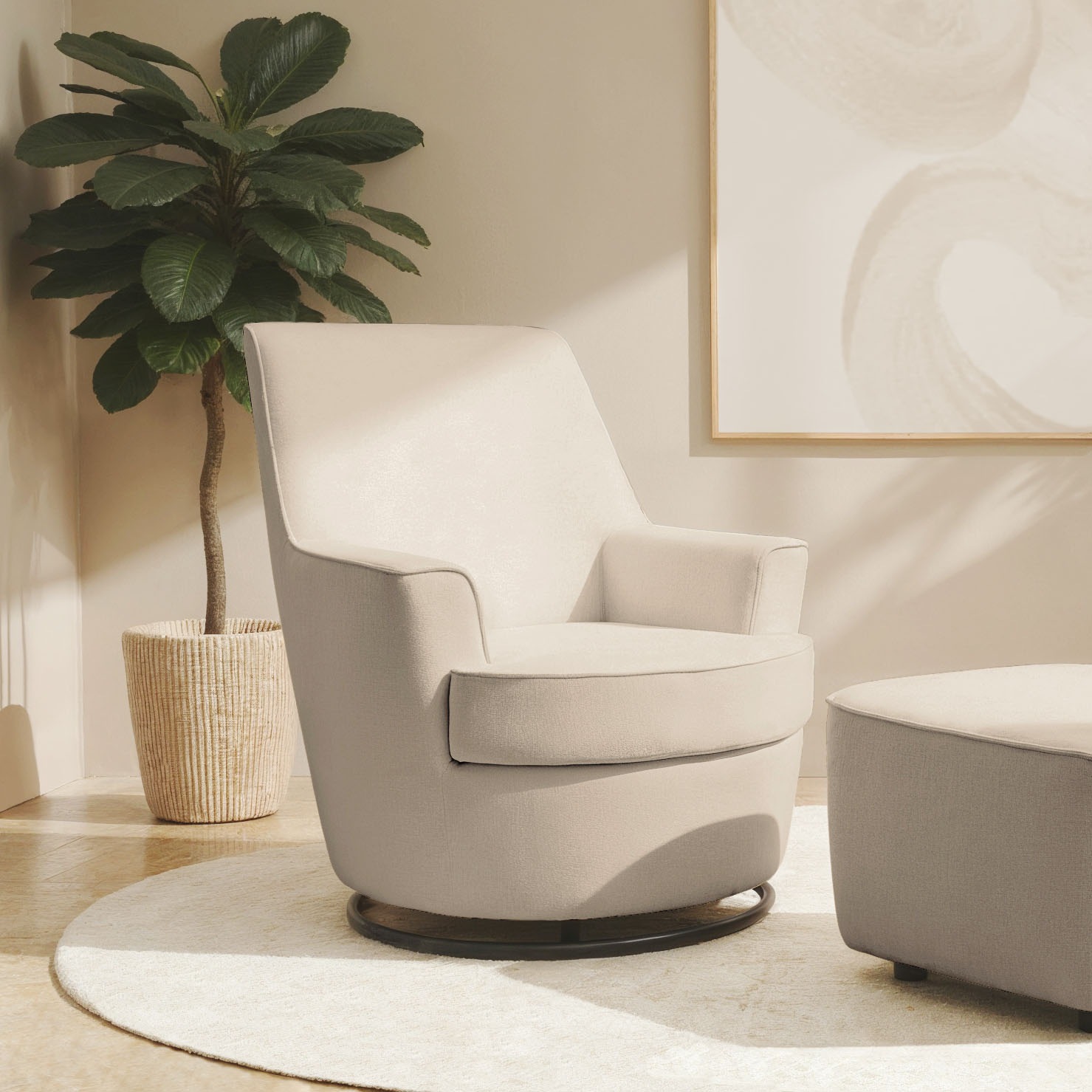 Home affaire Drehsessel »HETTY, Drehsessel mit Wippfunktion, Lese-Sessel in günstig online kaufen