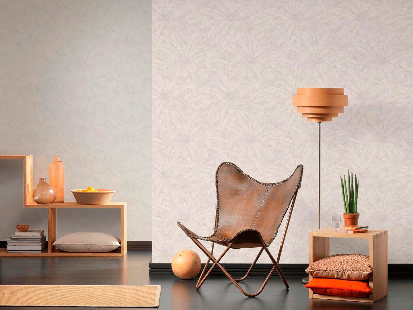 living walls Vliestapete »Metropolitan Stories Francesca Milano«, Wald-natürlich-floral, Modern Tapete Wald Tapeten Wohnzimmer Schlafzimmer Küche Design Optik