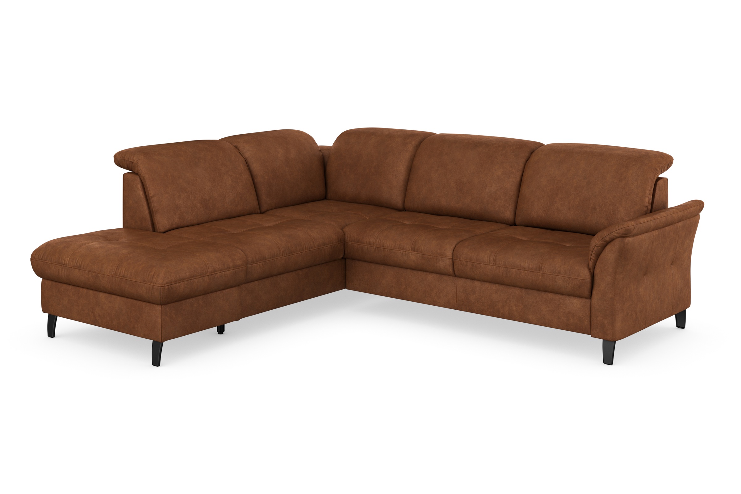 sit&more Ecksofa »Maggiore L-Form«, wahlweise mit Kopfteilverstellung, Bettfunktion und Stauraum