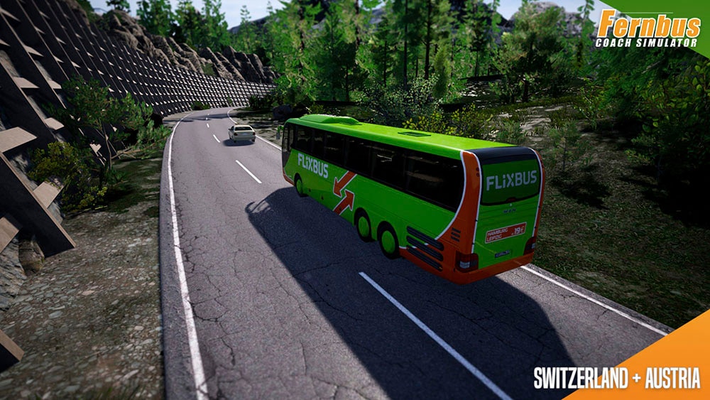 aerosoft Spielesoftware »Der Fernbus Simulator- AddOn Szenerie Österreich/Schweiz«, PC