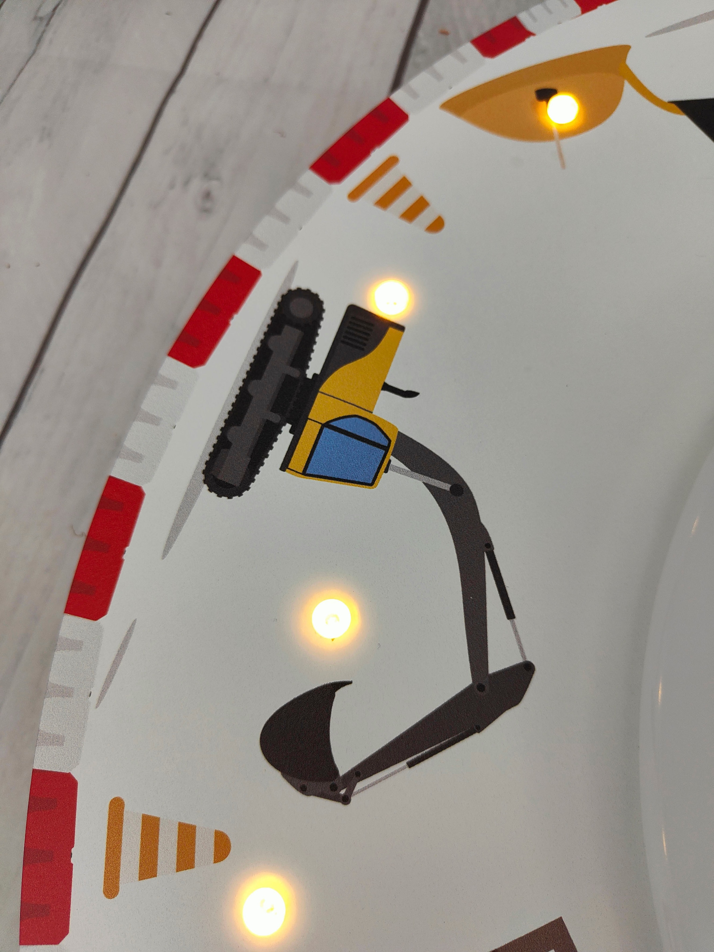 niermann Deckenleuchte »Baustelle« E27 1 Stk. hochwertiger Druck auf kompletter Oberfläche