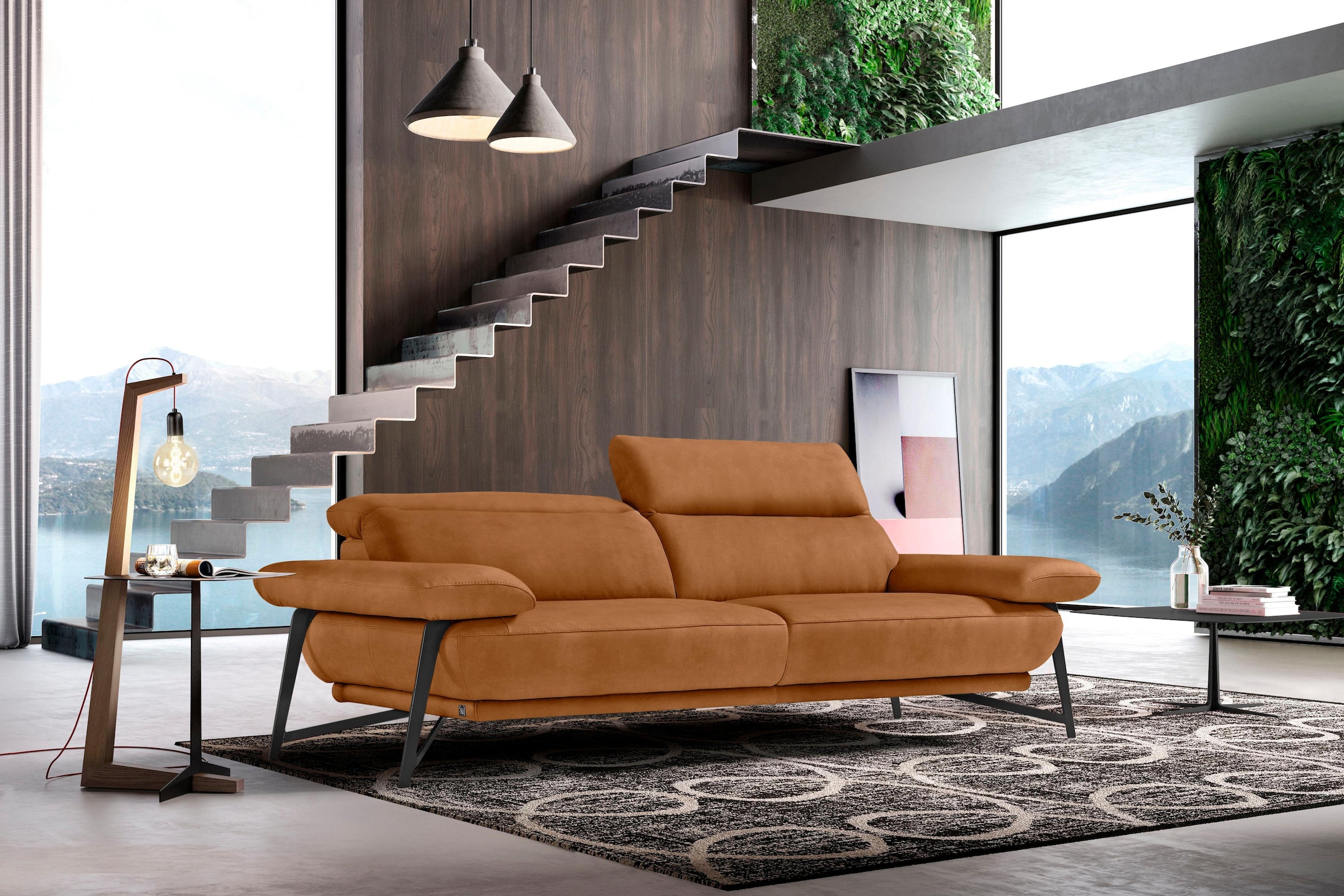 Egoitaliano 2,5-Sitzer »Anais, Designsofa mit hohem Sitzkomfort, Designfuß, günstig online kaufen