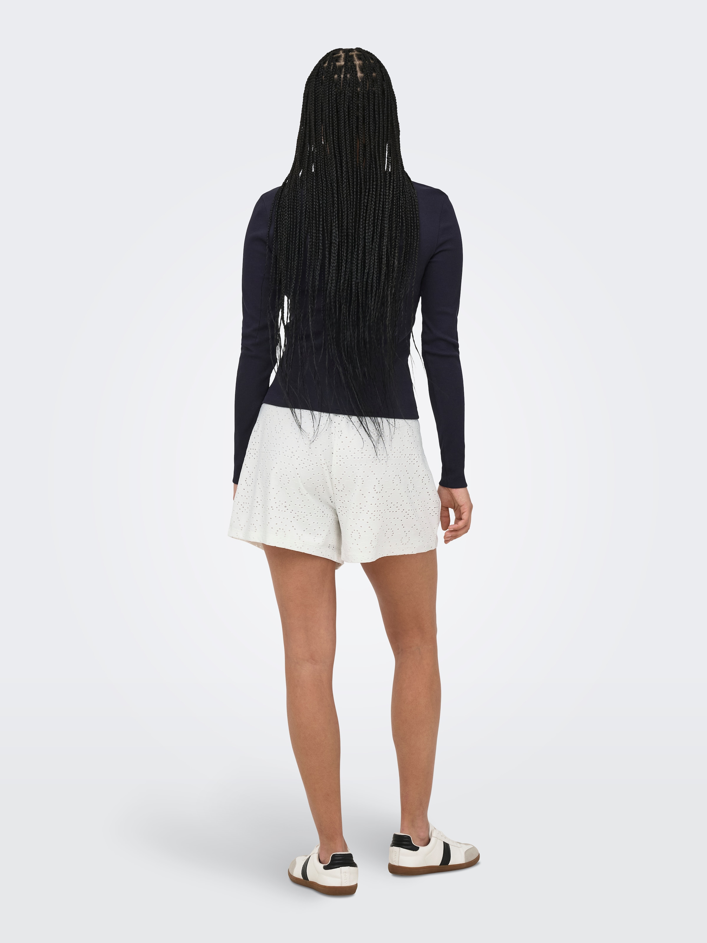 ONLY Shorts »ONLSMILLA LOOSE SHORTS JRS«  Materialmix, loose fit