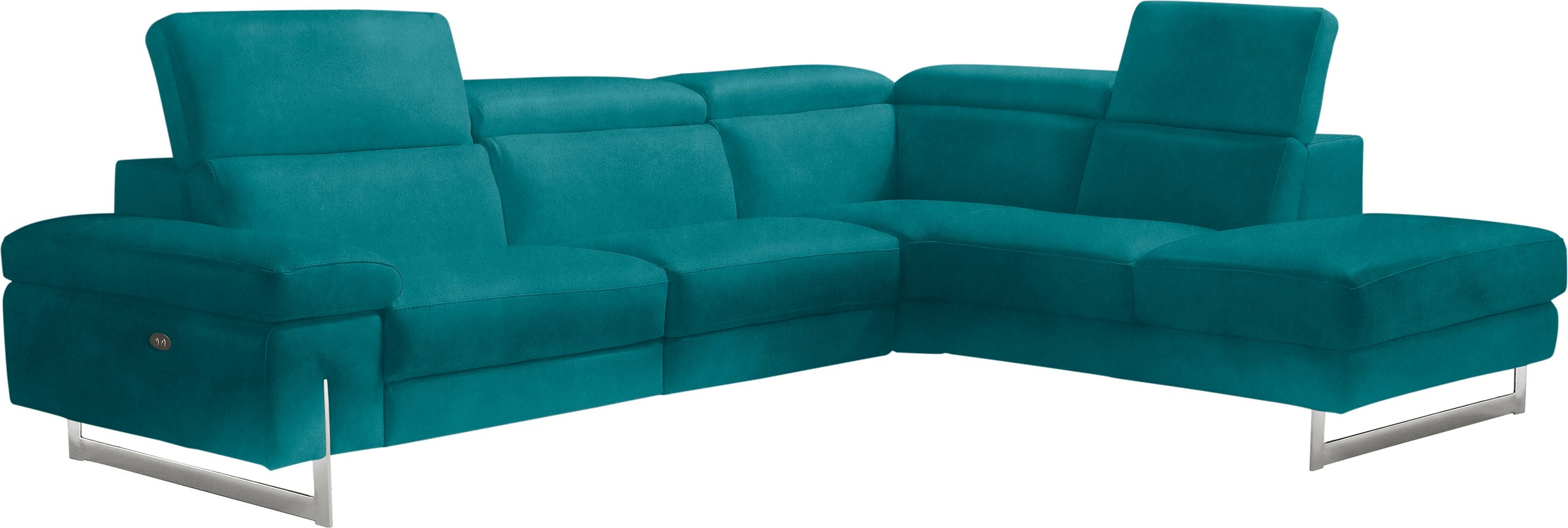 Egoitaliano Ecksofa "Candice, elegant, edel und bequem, erstklassiger Sitzk günstig online kaufen