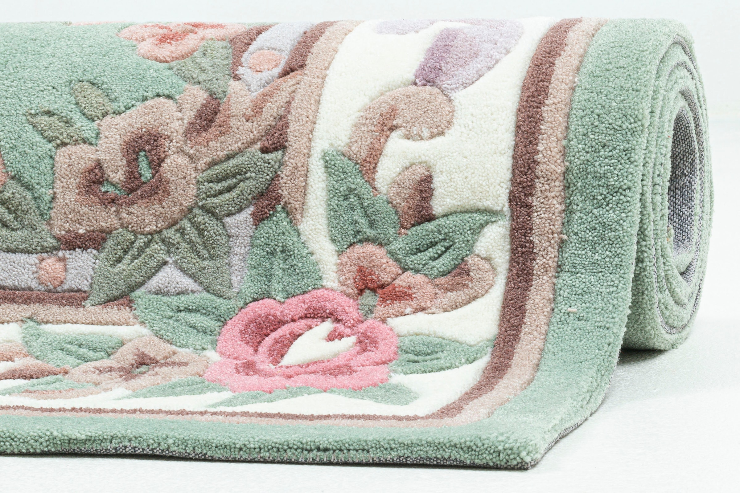 THEKO Teppich »Ming«, rechteckig, 14 mm Höhe, hochwertiges Acrylgarn, ideal im Wohnzimmer & Schlafzimmer