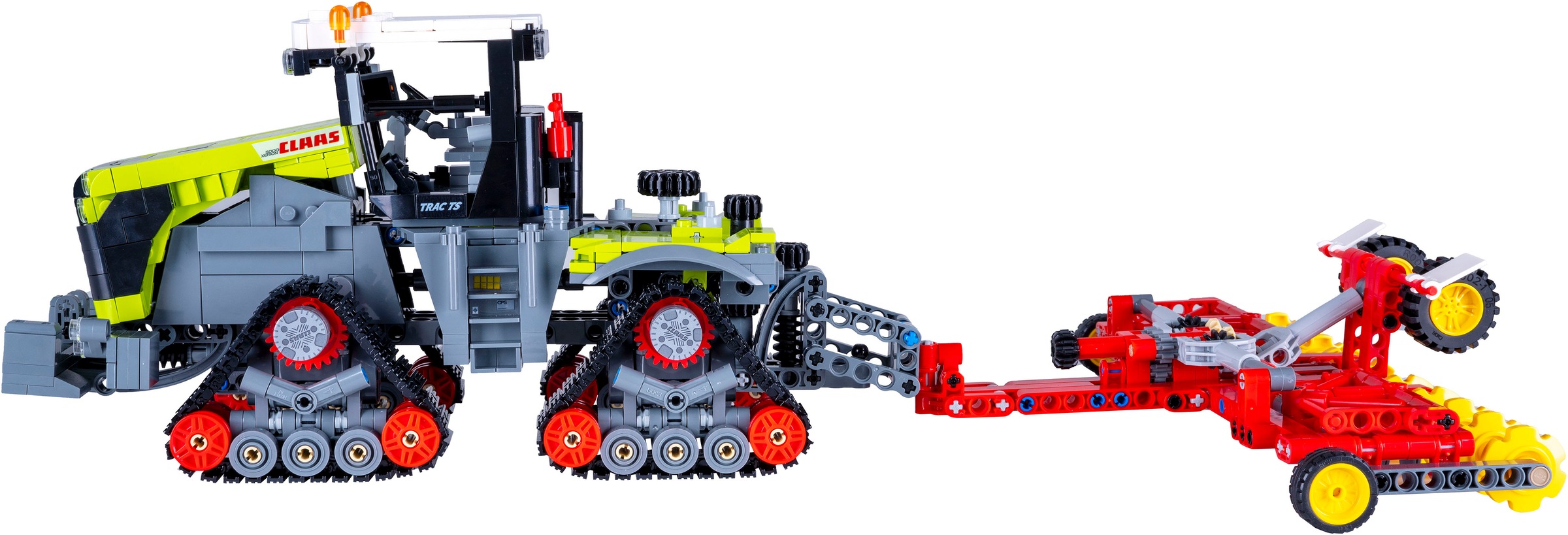 Jamara Konstruktions-Spielset »CaDA, Bricks, Claas Xerion 5000 Trac TS (402856)«, (1336 St.)