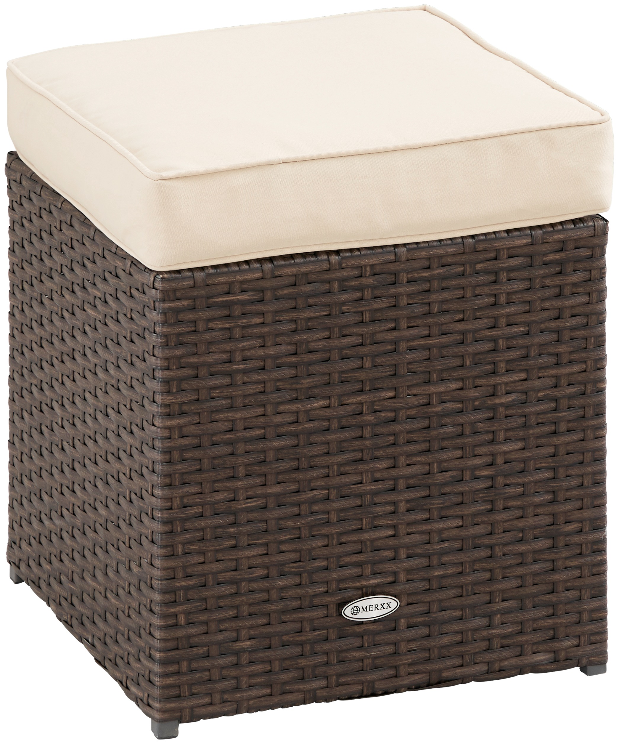 MERXX Gartenlounge-Set »Barcelona«, (5 tlg.), 2 Sofas, Sitzbank, Hocker, Tisch