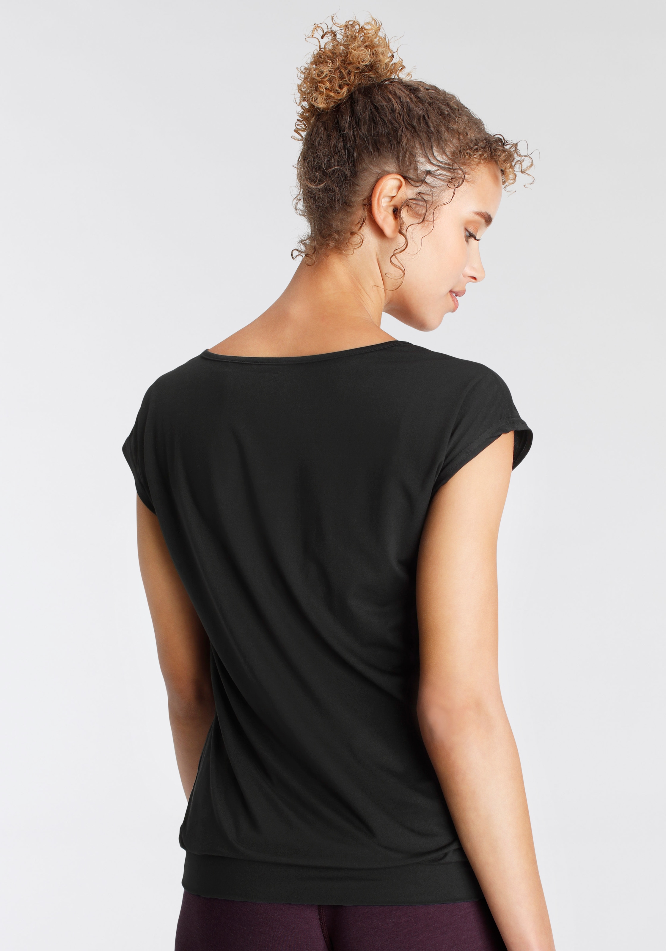 FAYN SPORTS Funktionsshirt »Cuffed Tee« atmungsaktiv,  schnell trocknend,  aus Jerseystoff