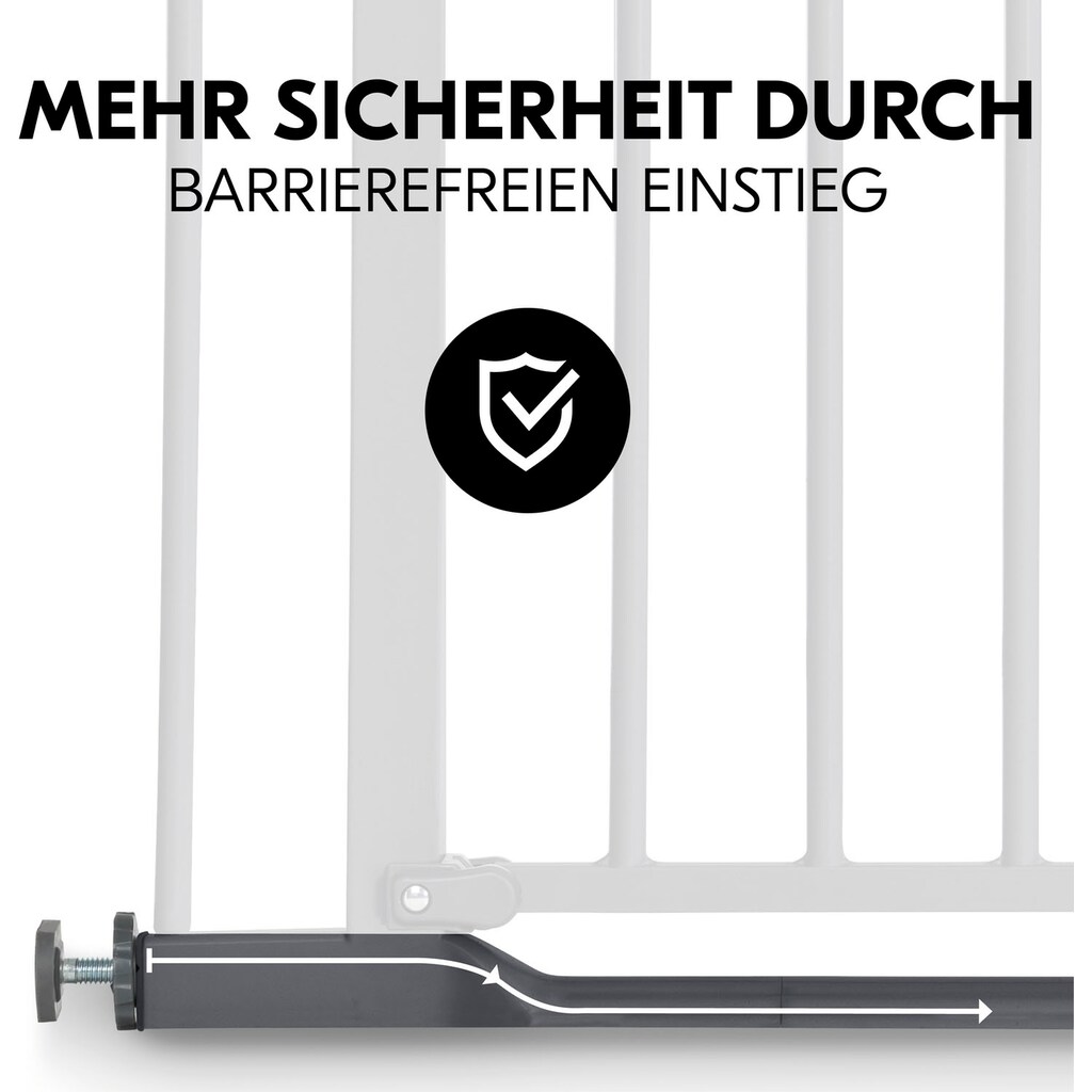 Hauck Türschutzgitter »Clear Step Autoclose 2, Dark Grey«
