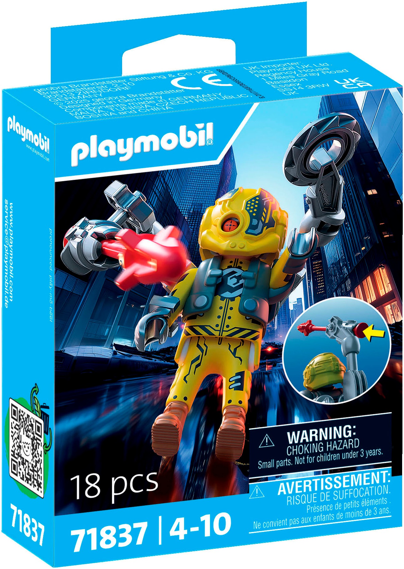 Playmobil® Konstruktions-Spielset »Roboter-Held (71837), Heroes« günstig online kaufen
