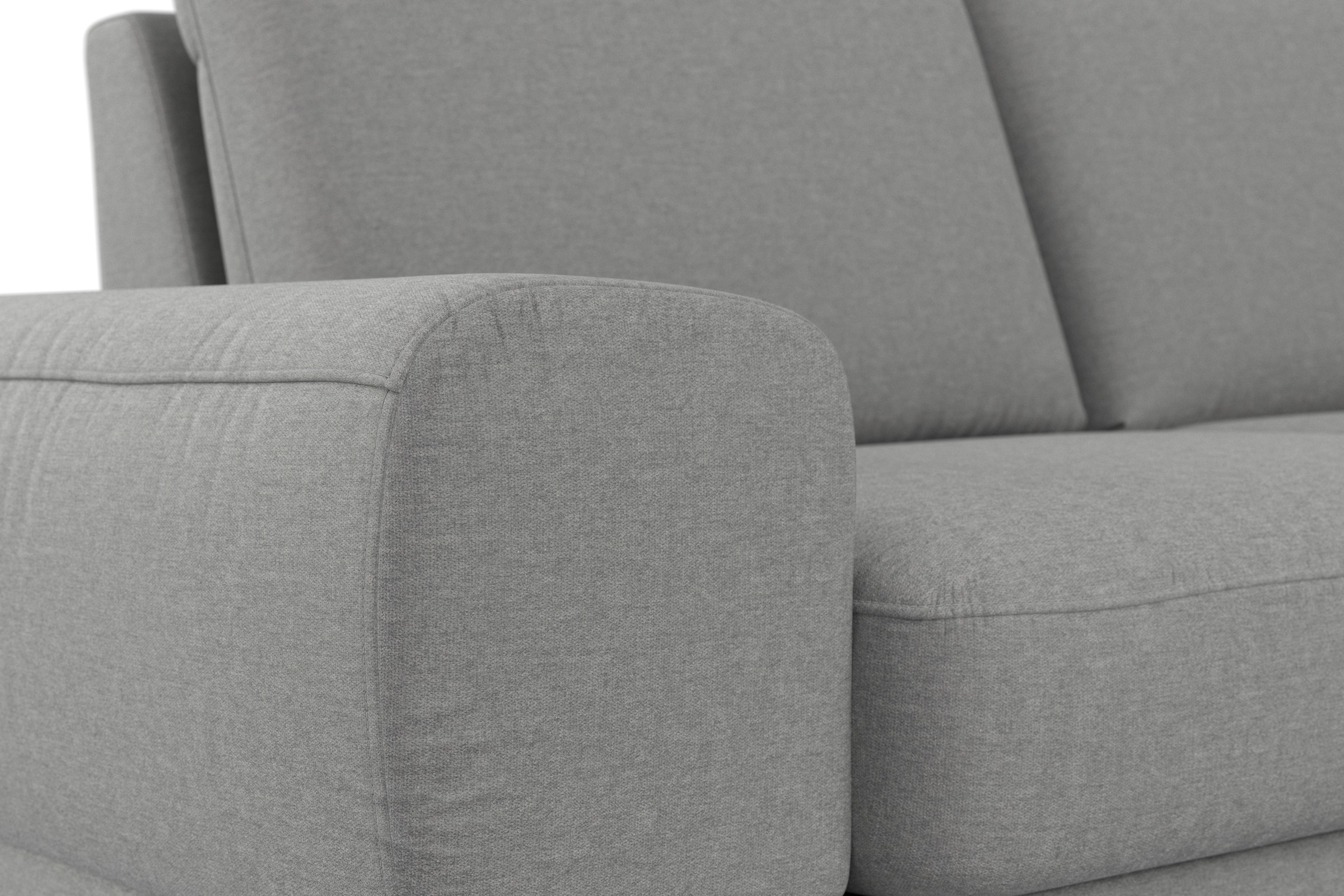 sit&more Ecksofa »Cinturo L-Form«, inklusive Sitztiefenverstellung und Federkern, Sitzhöhe 48 cm