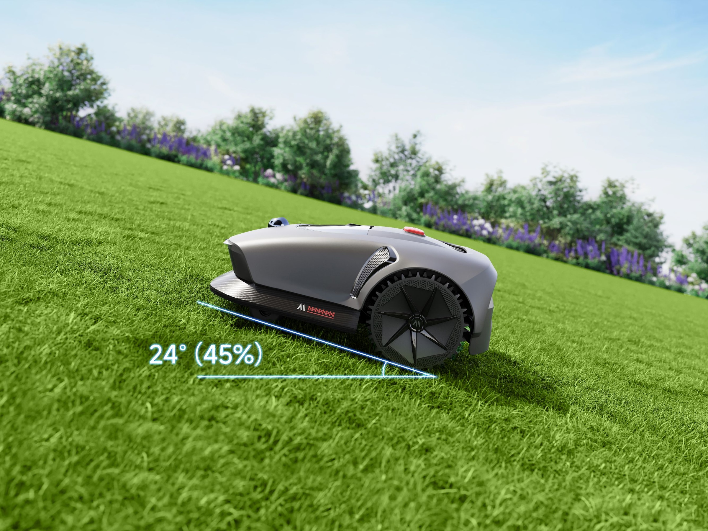 Mova Rasenmähroboter »»MOVA 600 Kit« Inkl. 5.Ah Zusatzakku und Ersatzklingen« mit Ladestation und umfangreichem Zubehör,   Schnitthöhe (2-6 cm)