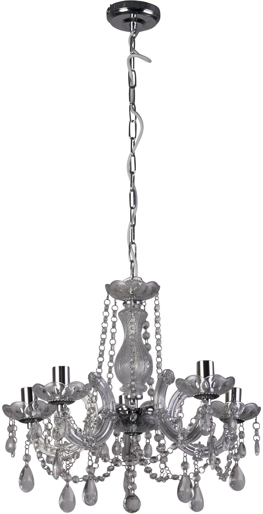 Searchlight Kronleuchter »Marie Therese 5Lt Pendant« E14 1 Stk.