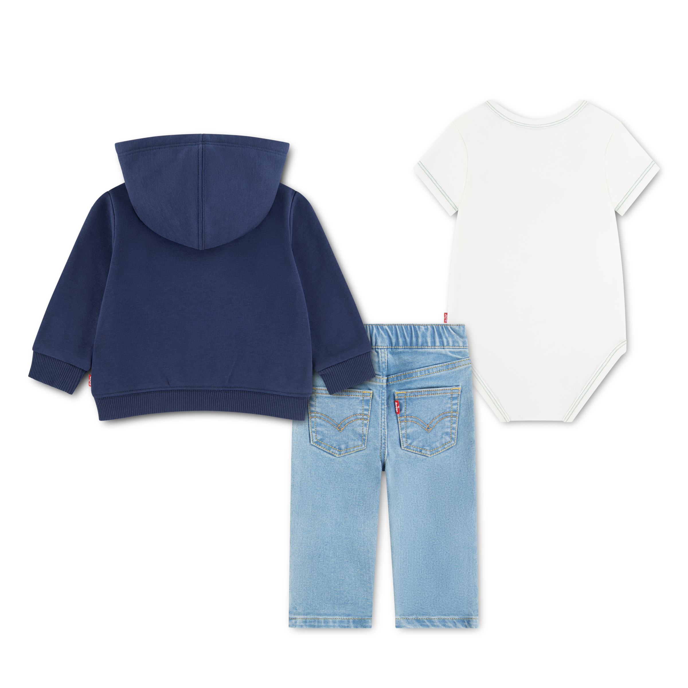 Levi's® Kids Body & Hose »LVB 3PC FULL ZIP HOODIE SET« Set, 3 & Sweatjacke - for Boys