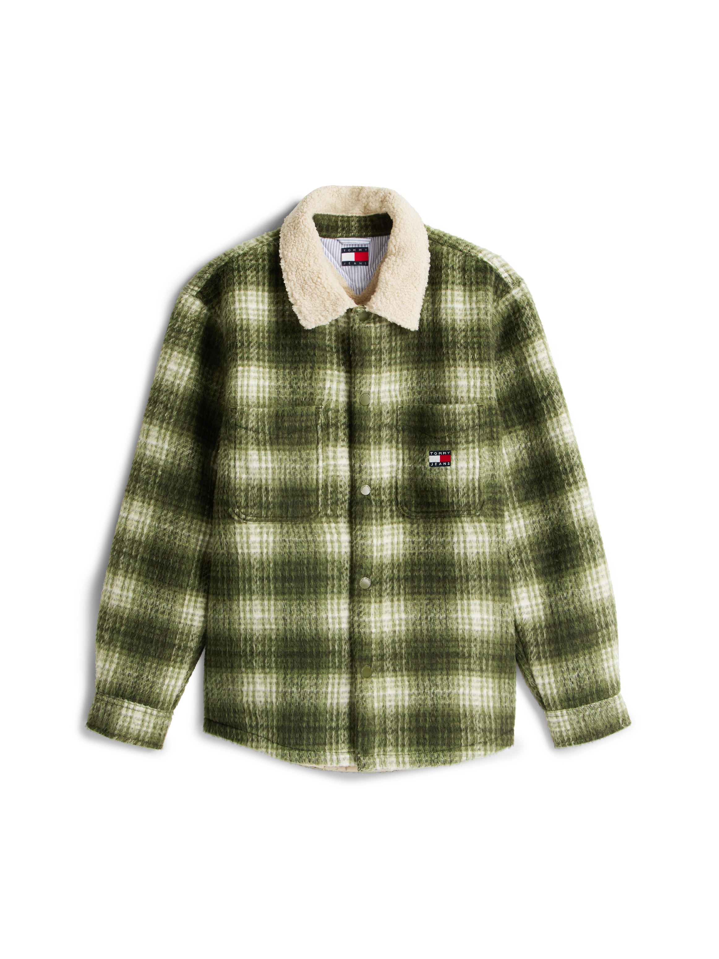 Tommy Jeans Karohemd »CHECK TEDDY OVERSHIRT«