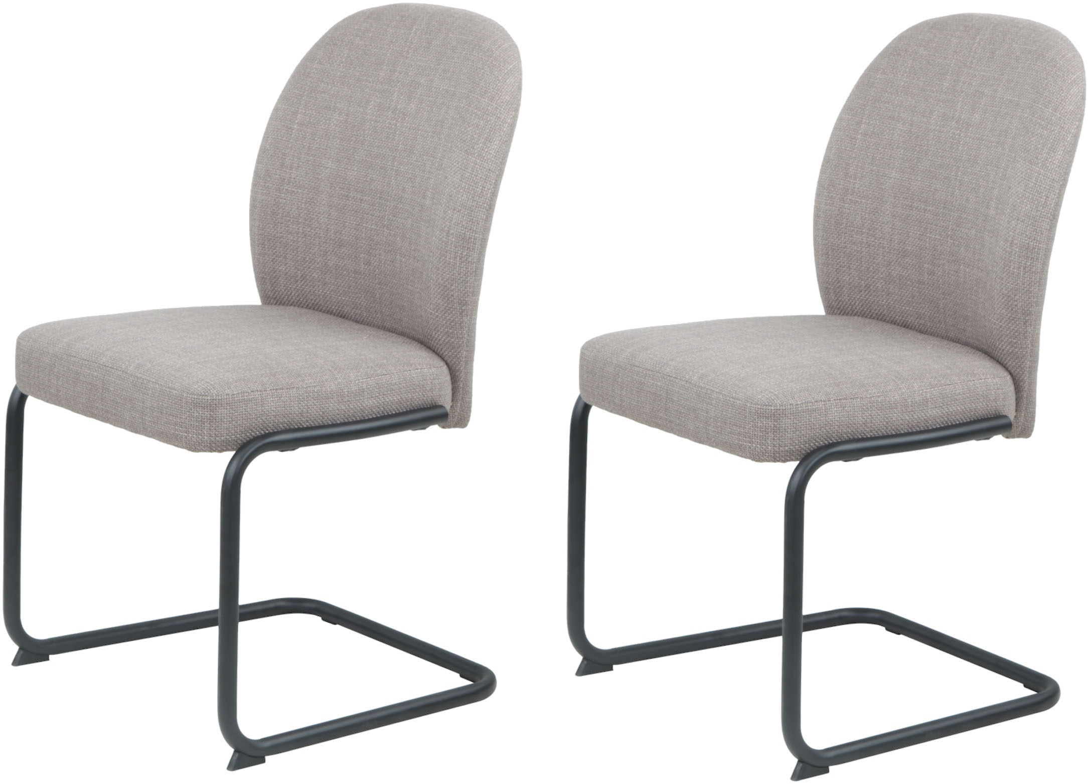 HELA Freischwinger »KAREN«, (Set), 2 St., Esszimmerstuhl, Rundrohrgestell, günstig online kaufen