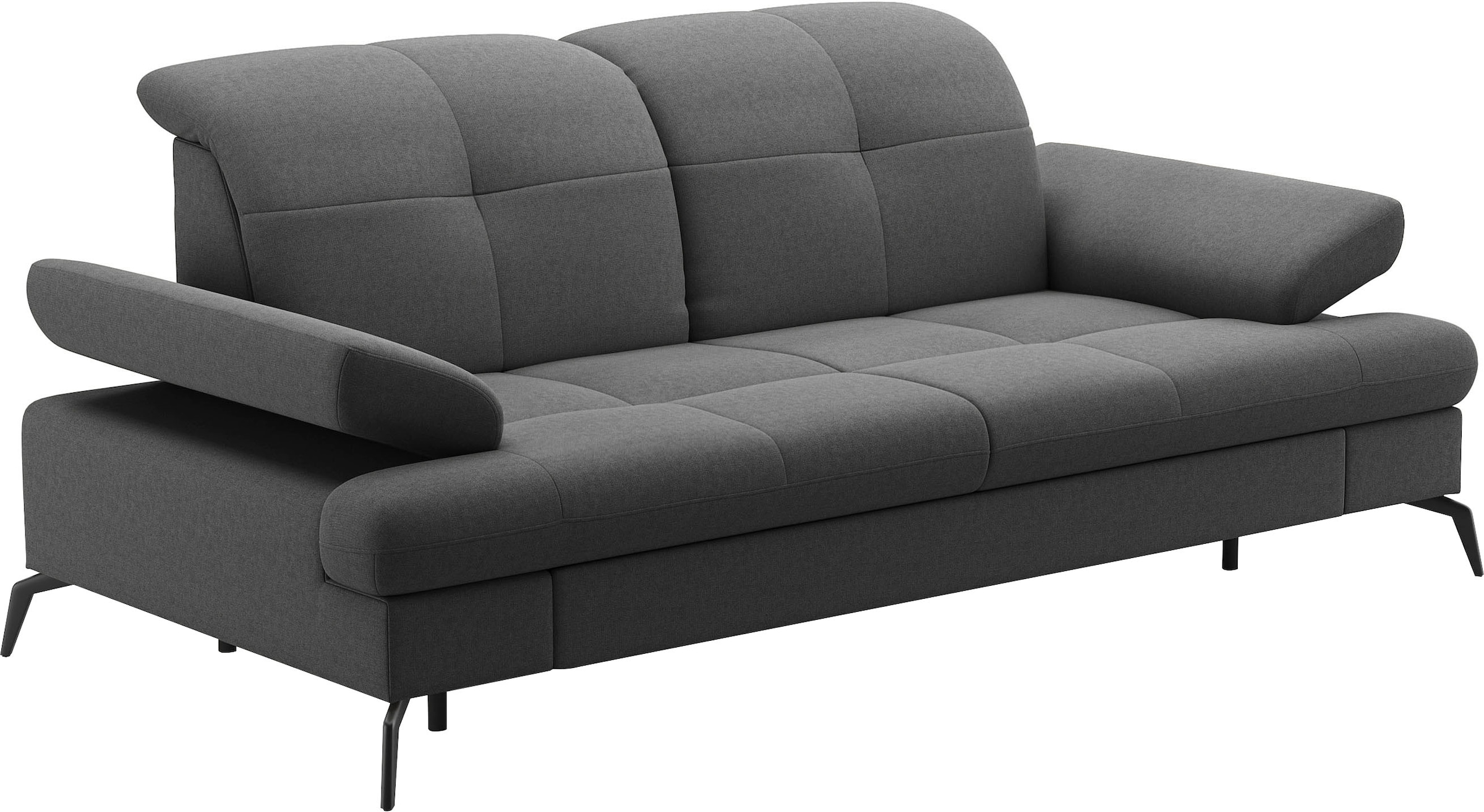 sit&more 3-Sitzer »Amica«, inkl Sitztiefenverstellung und Armteilverstellung