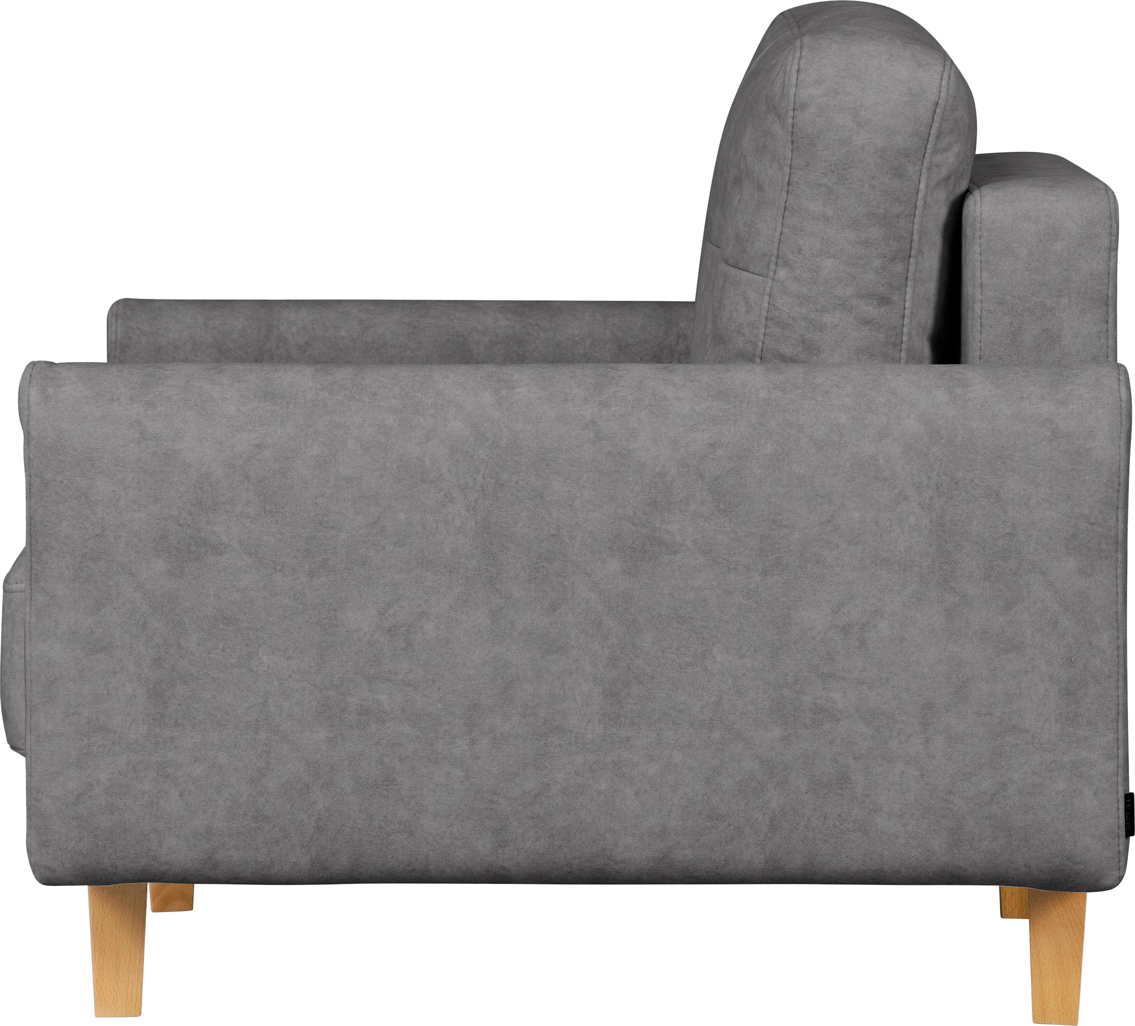 Home affaire Sessel »TRIPLO Relaxsessel mit Wellenunterfederung, Maße B/T/H: 95/100/89 cm«, Polstersessel mit Steppung im Rückenkissen, hohe Qualität